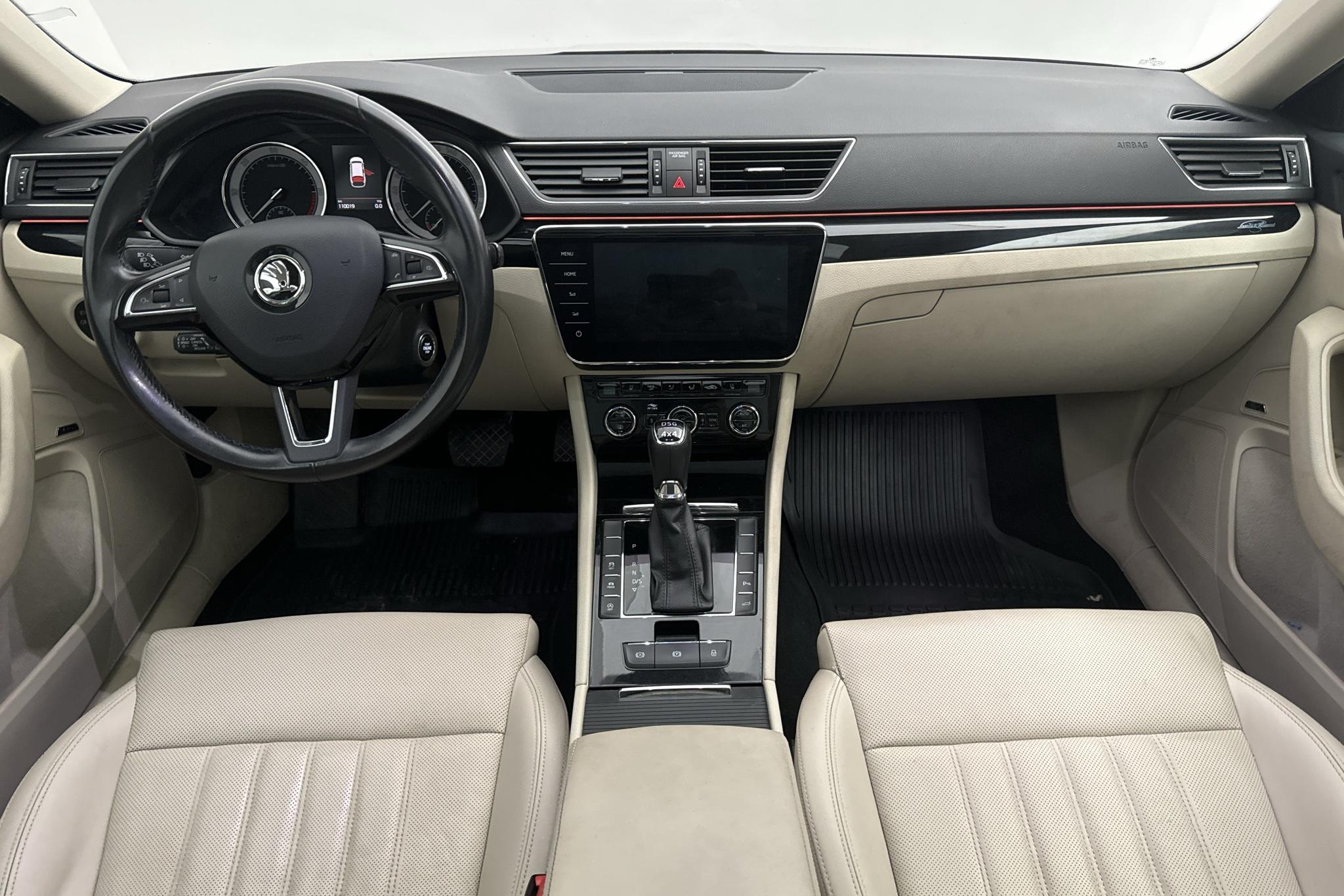 Skoda Superb 2.0 TDI 4x4 Kombi (190hk) - 110 020 km - Automatyczna - czarny - 2018