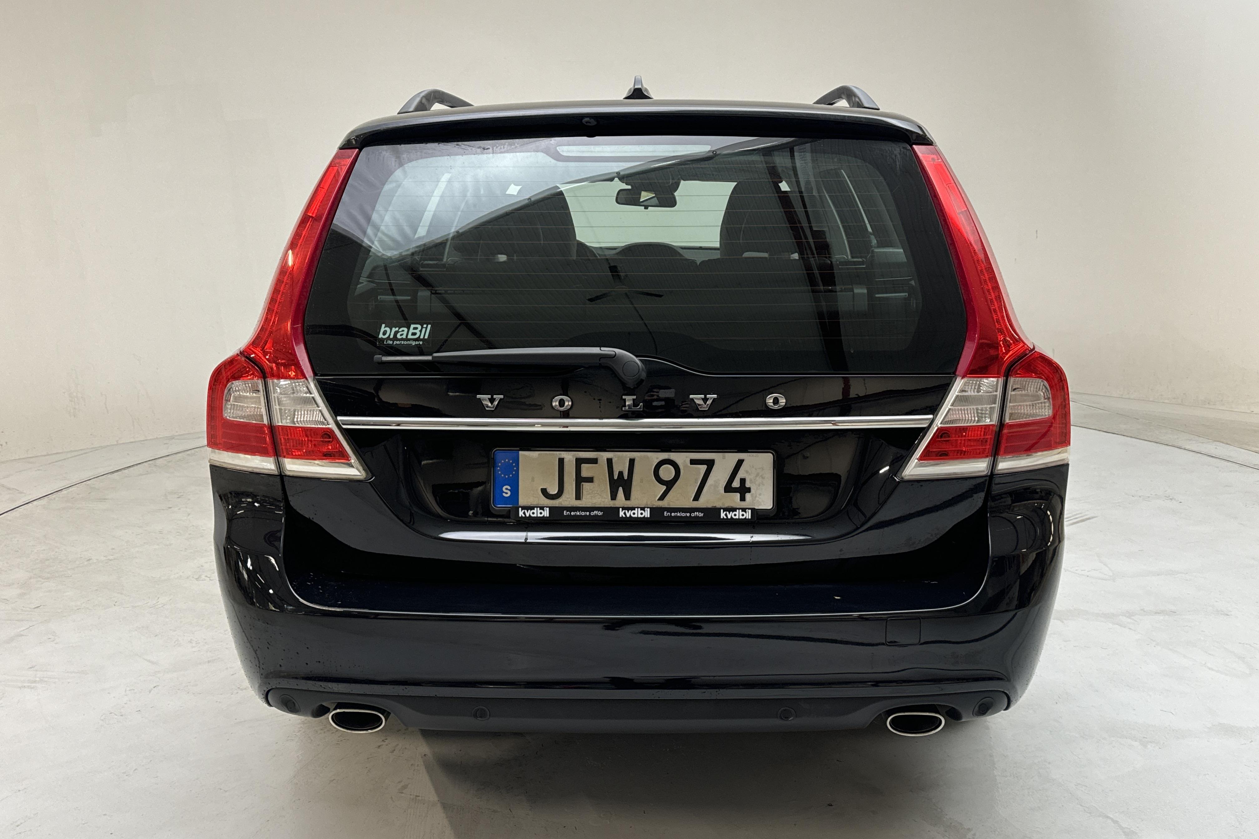 Volvo V70 II D4 (181hk) - 116 690 km - Automatyczna - czarny - 2015