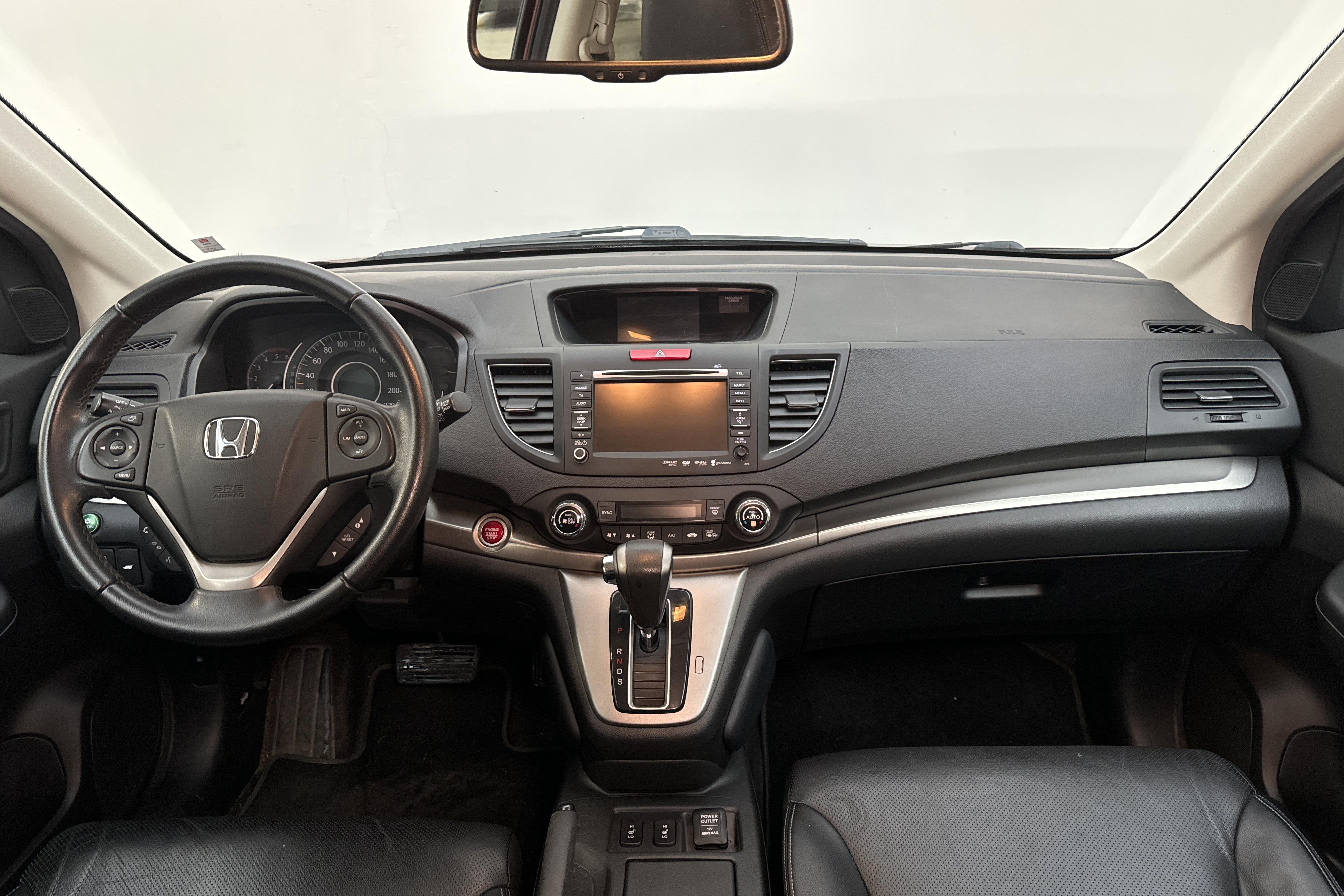 Honda CR-V 2.2 i-DTEC 4WD (150hk) - 88 600 km - Automatyczna - czerwony - 2014