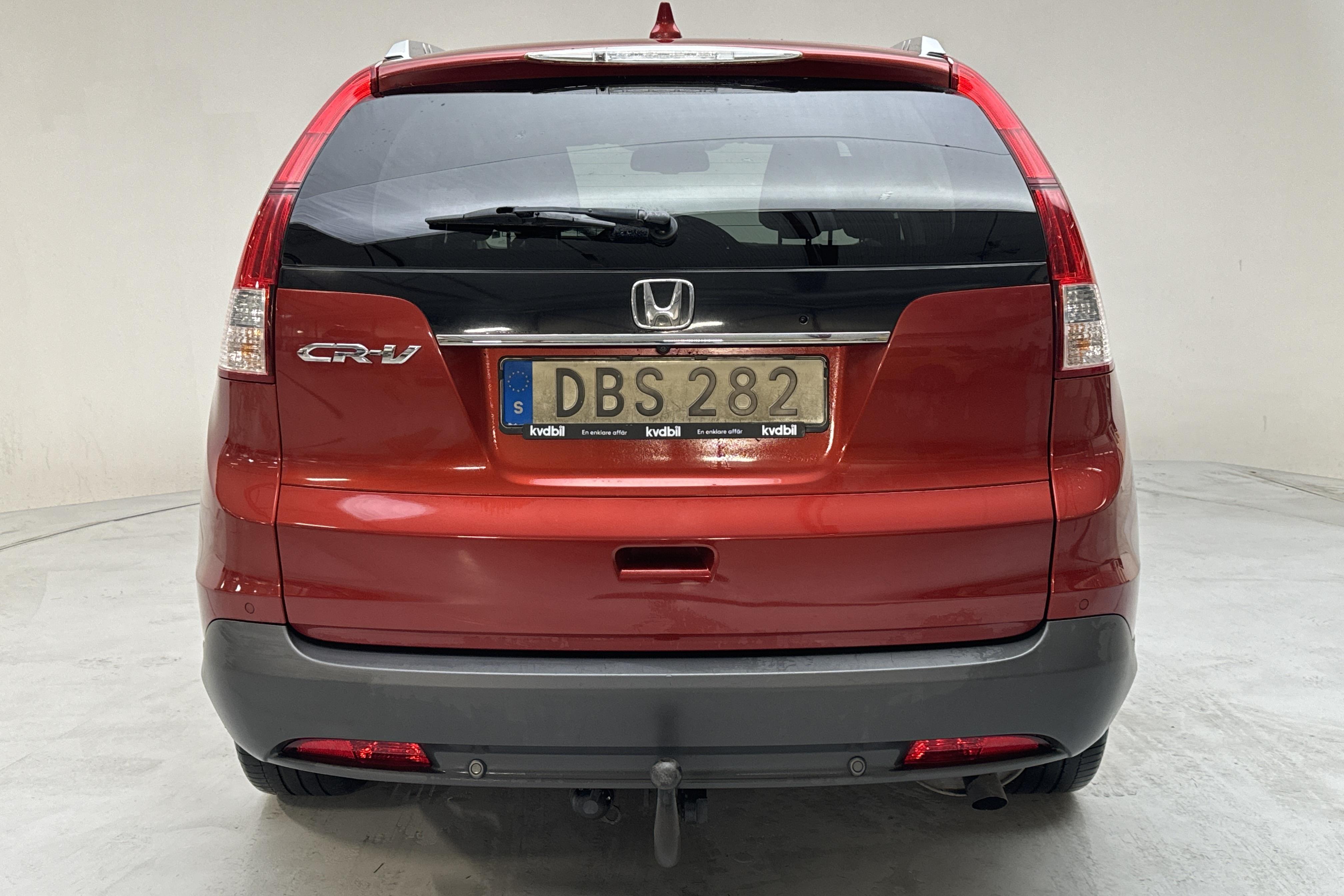 Honda CR-V 2.2 i-DTEC 4WD (150hk) - 88 600 km - Automatyczna - czerwony - 2014