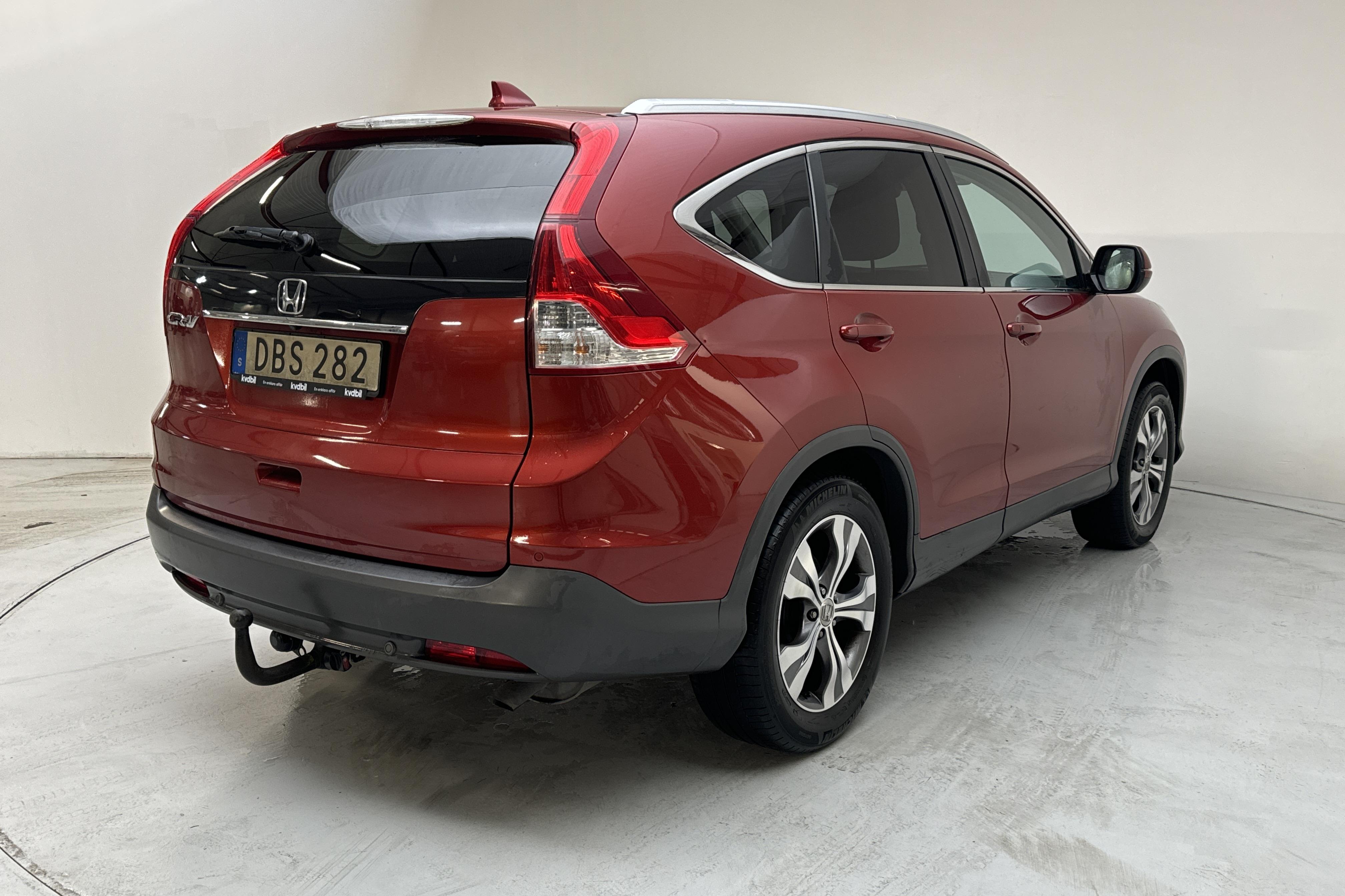 Honda CR-V 2.2 i-DTEC 4WD (150hk) - 88 600 km - Automatic - red - 2014