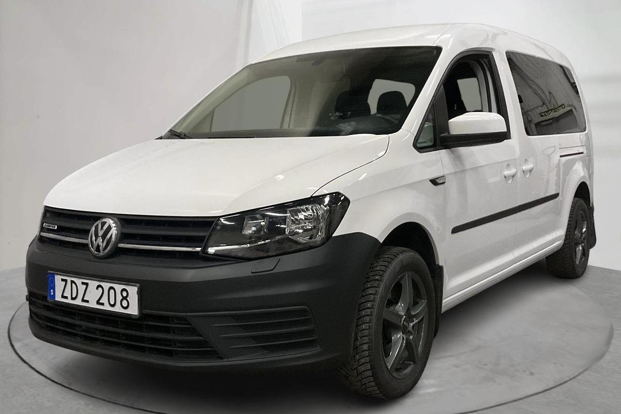 VW Caddy 1.4 TGI Maxi Life (110hk) - 5 089 mil - Automat - vit - 2019