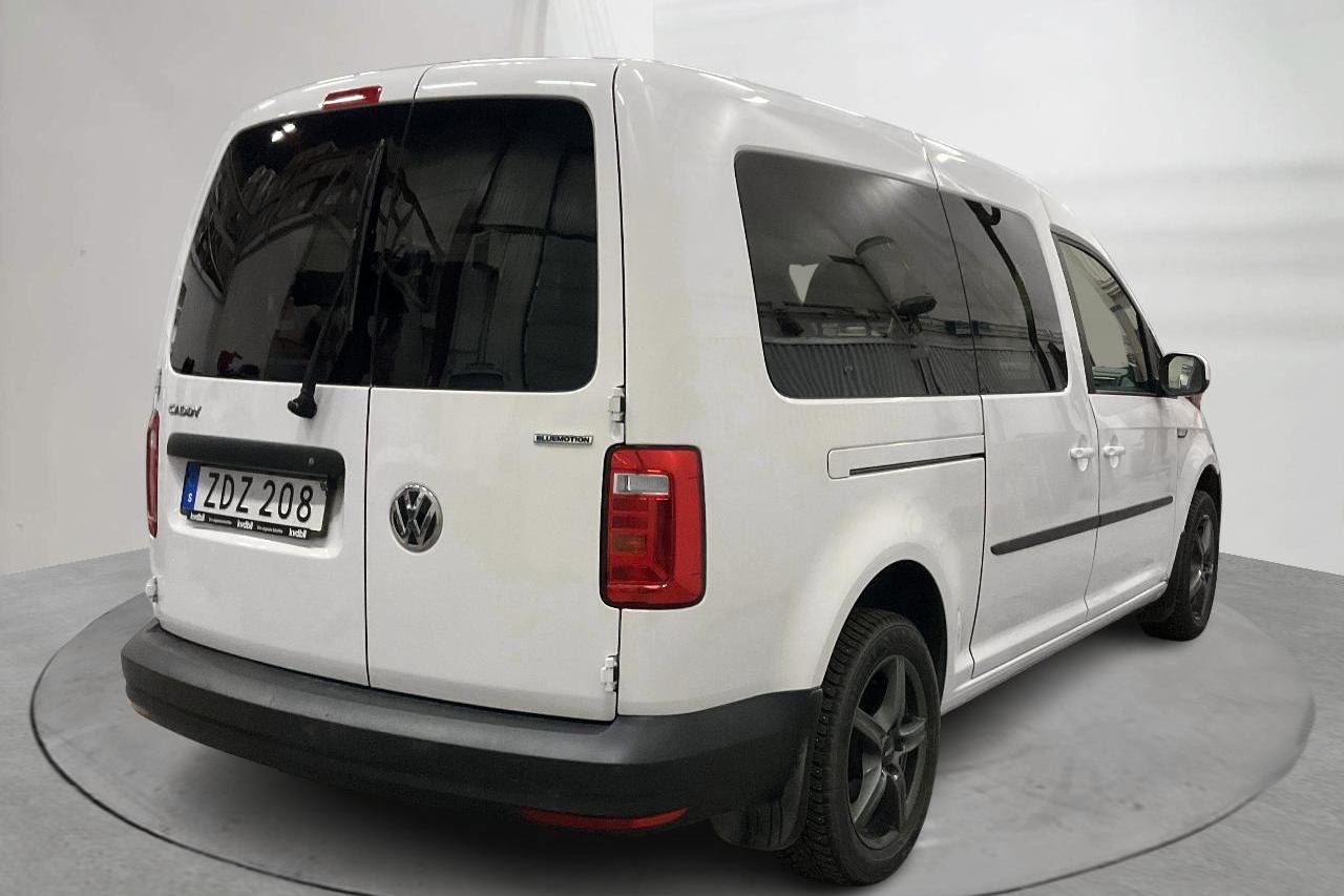 VW Caddy 1.4 TGI Maxi Life (110hk) - 5 089 mil - Automat - vit - 2019