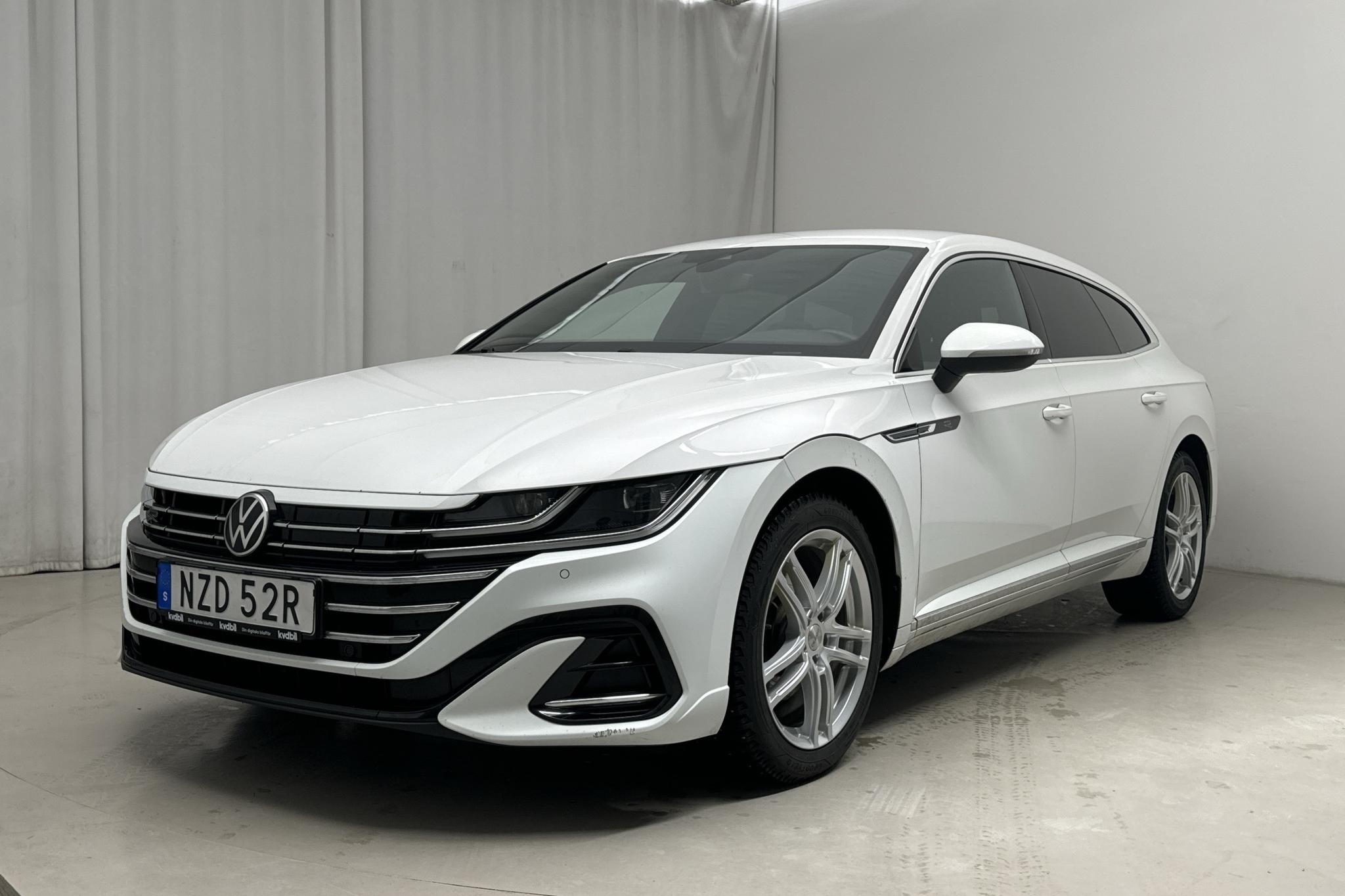 VW Arteon Shooting Brake eHybrid 1.4 TSI (218hk) - 14 929 mil - Automat - vit - 2021