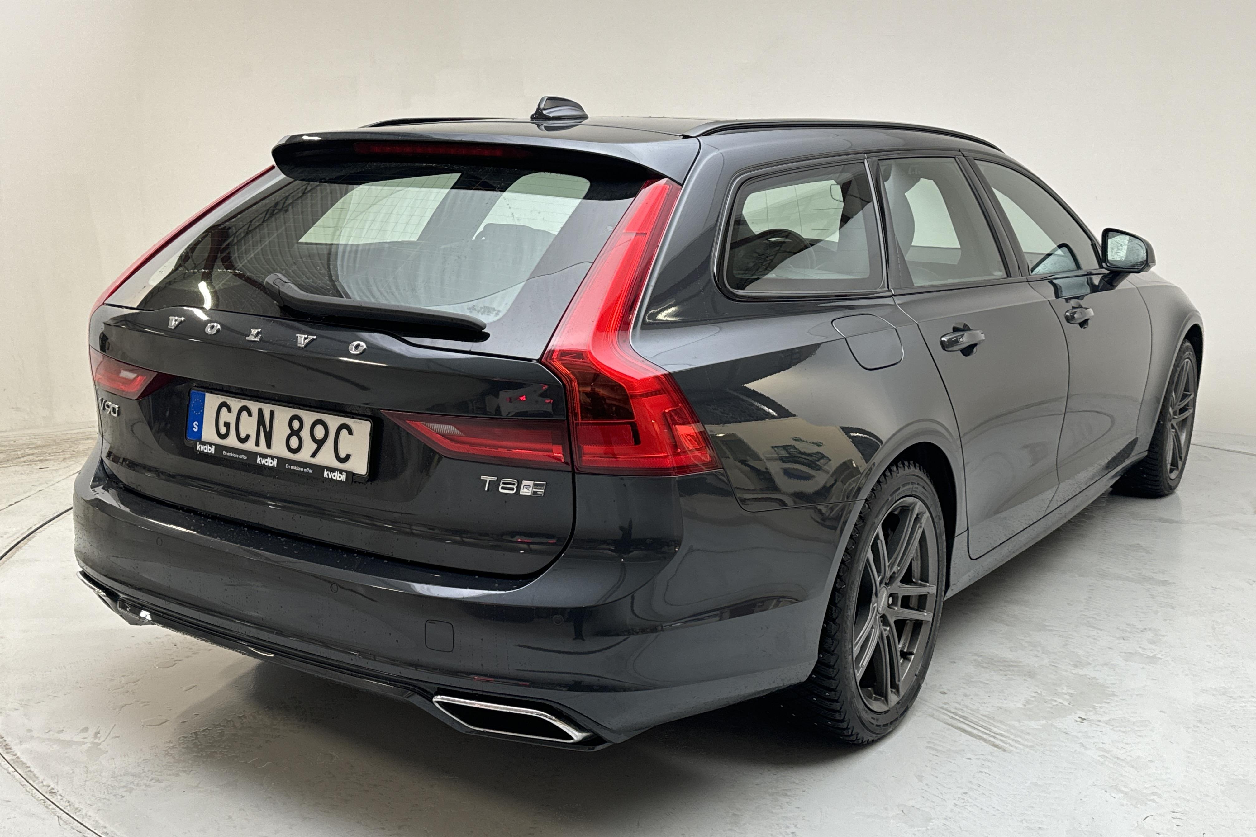 Volvo V90 T8 AWD Twin Engine (390hk) - 117 980 km - Automaattinen - harmaa - 2020