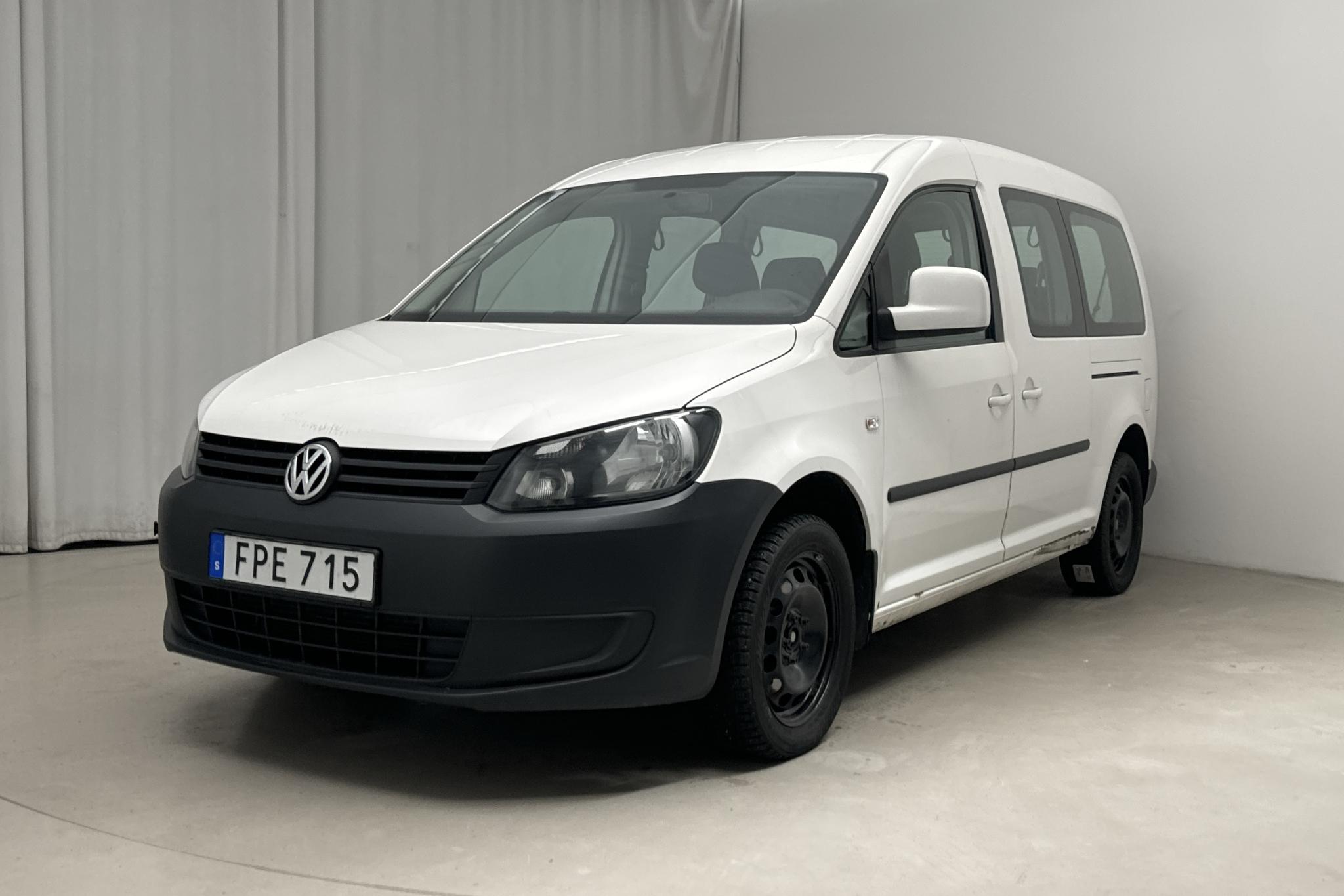 VW Caddy Maxi Life 1.6 TDI (102hk) - 13 374 mil - Manuell - vit - 2015