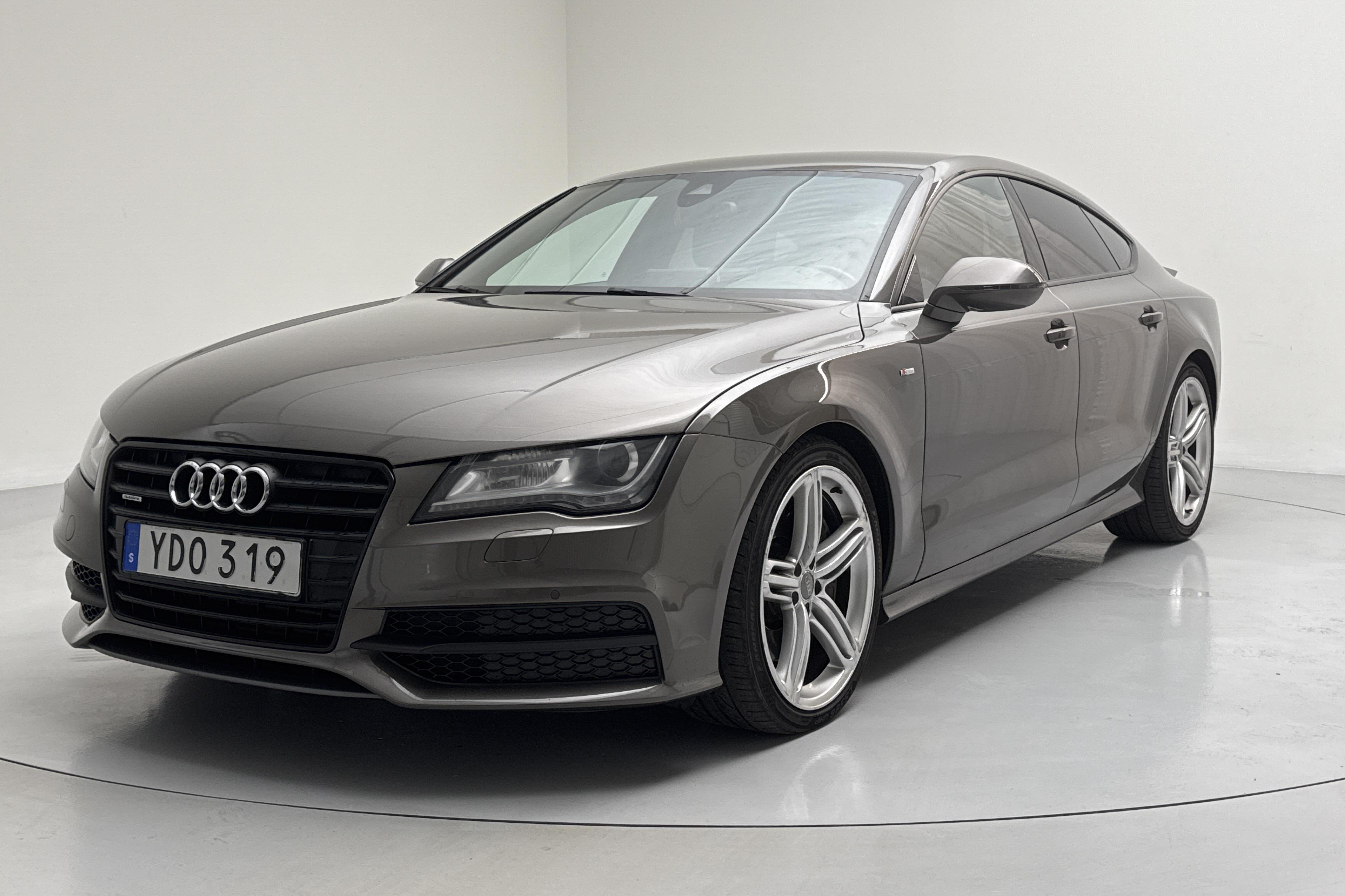 Audi A7 3.0 TDI Sportback quattro (313hk) - 207 820 km - Automatic - Dark Brown - 2013