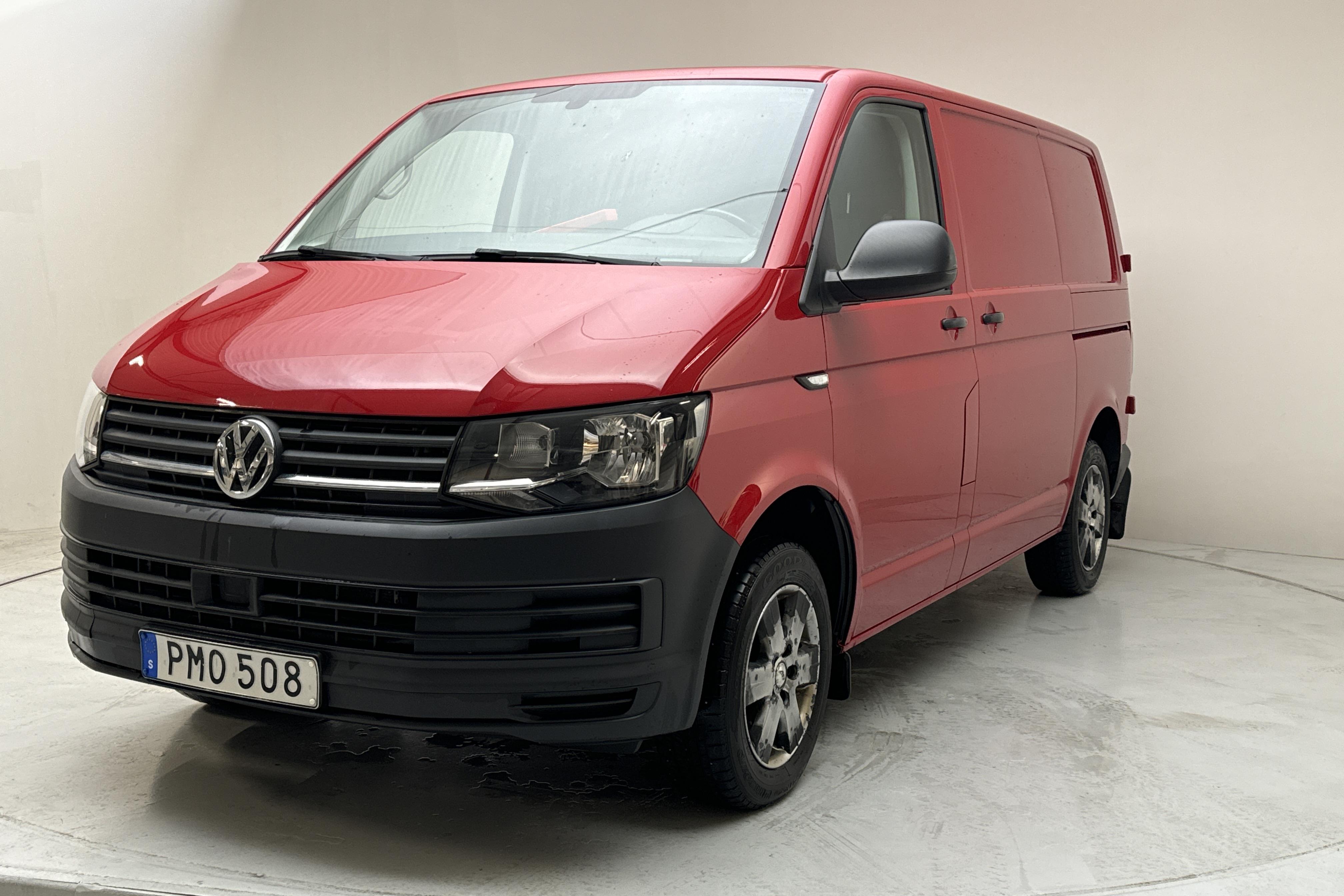 VW Transporter T6 2.0 TDI BMT Skåp (150hk) - 127 720 km - Manual - red - 2019