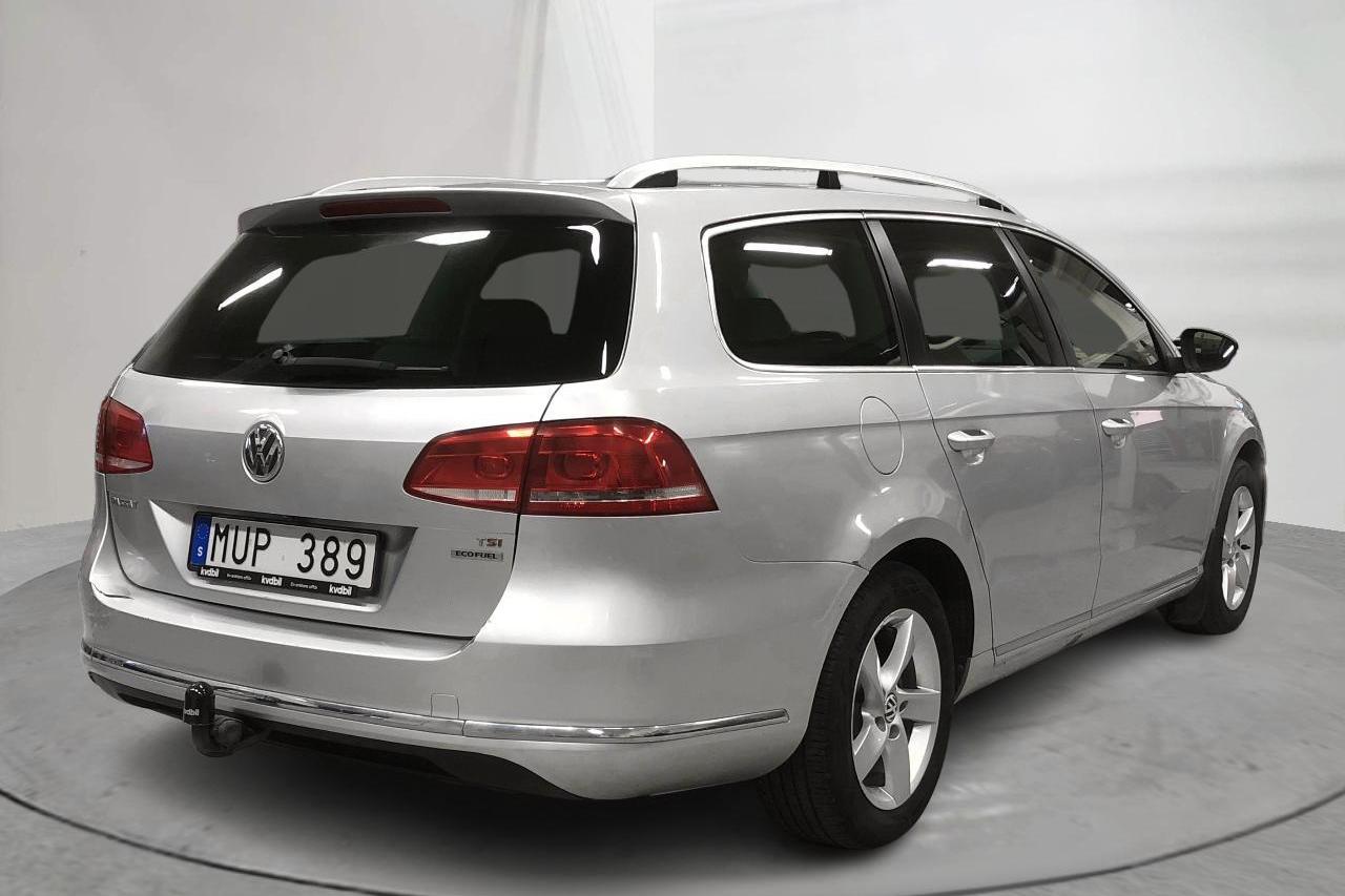 VW Passat 1.4 TSI EcoFuel Variant (150hk) - 192 900 km - Manual - silver - 2013