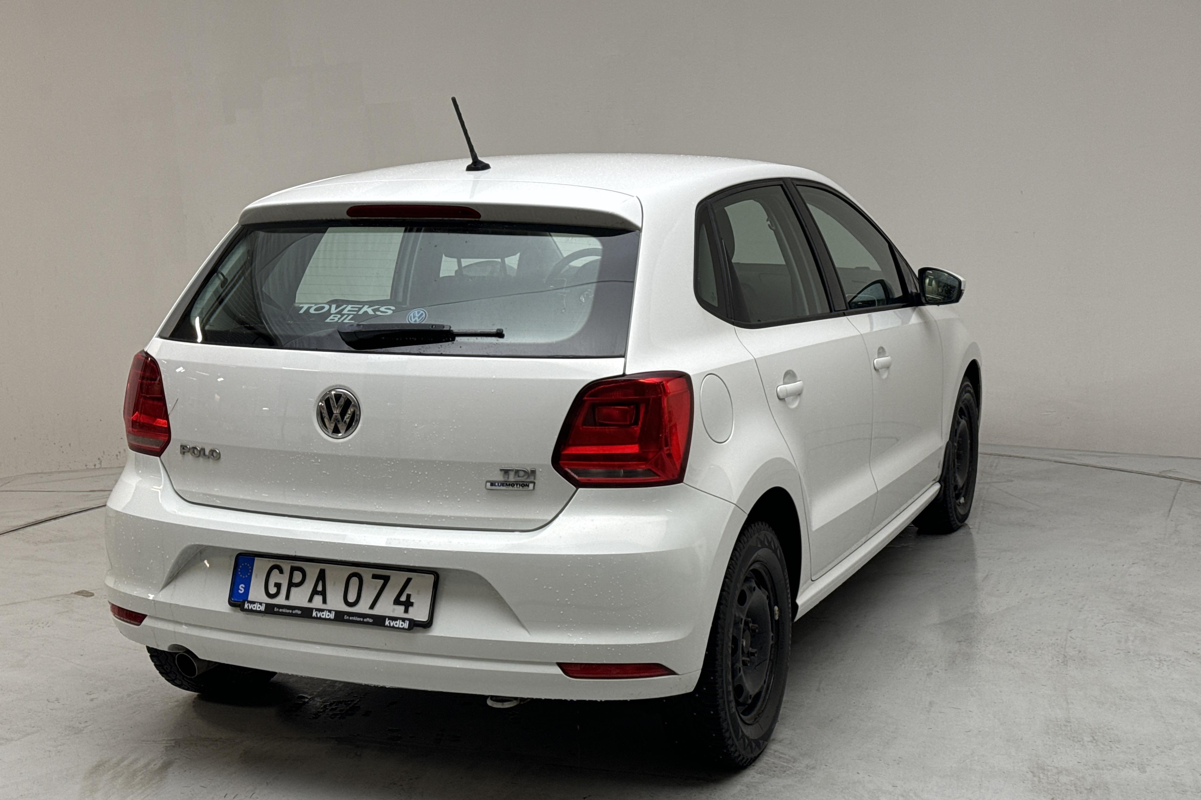 VW Polo 1.4 TDI 5dr (90hk) - 48 710 km - Manualna - biały - 2015