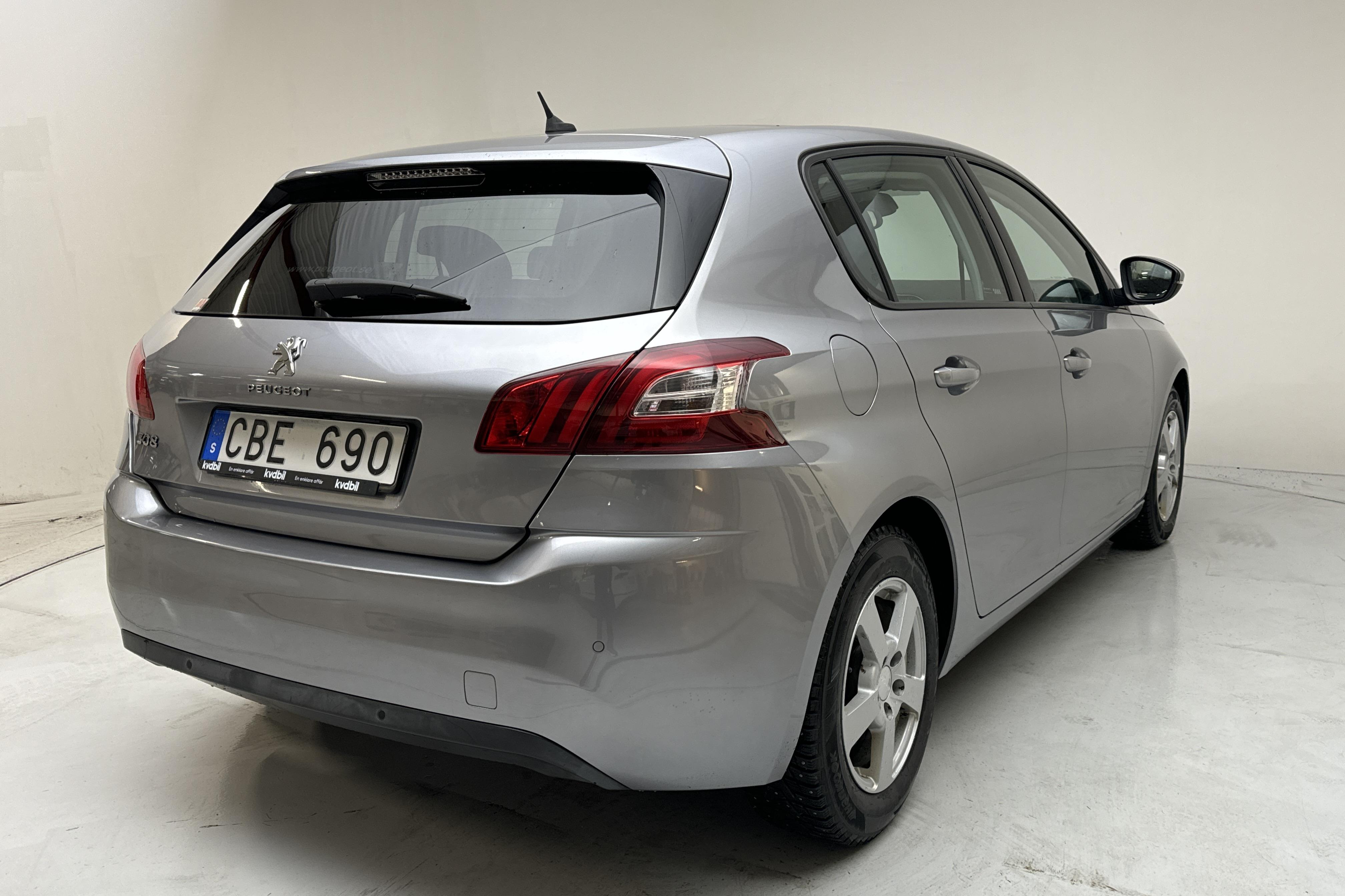 Peugeot 308 1.6 Turbo (125hk) - 108 310 km - Manualna - szary - 2014