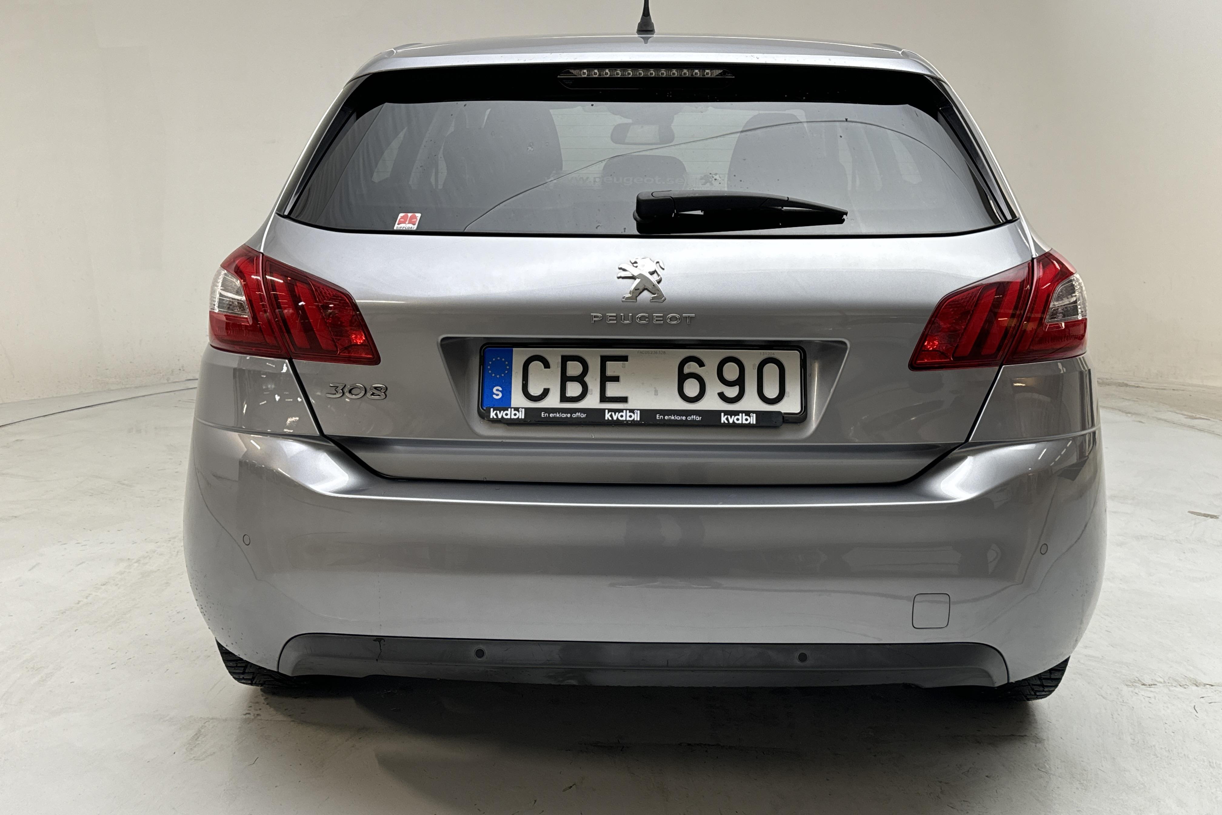 Peugeot 308 1.6 Turbo (125hk) - 108 310 km - Manualna - szary - 2014