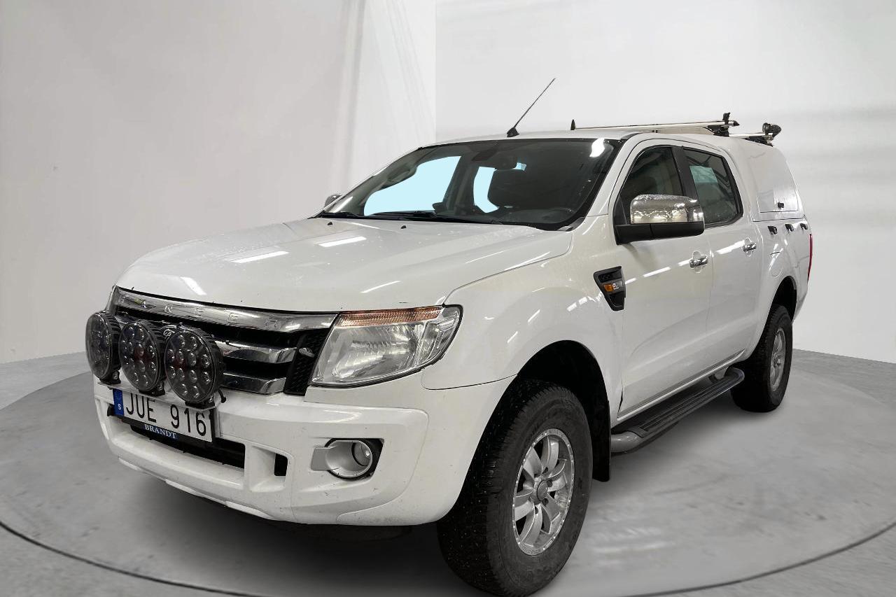 Ford Ranger 2.2 TDCi 4WD (150hk) - 194 550 km - Käsitsi - valge - 2013