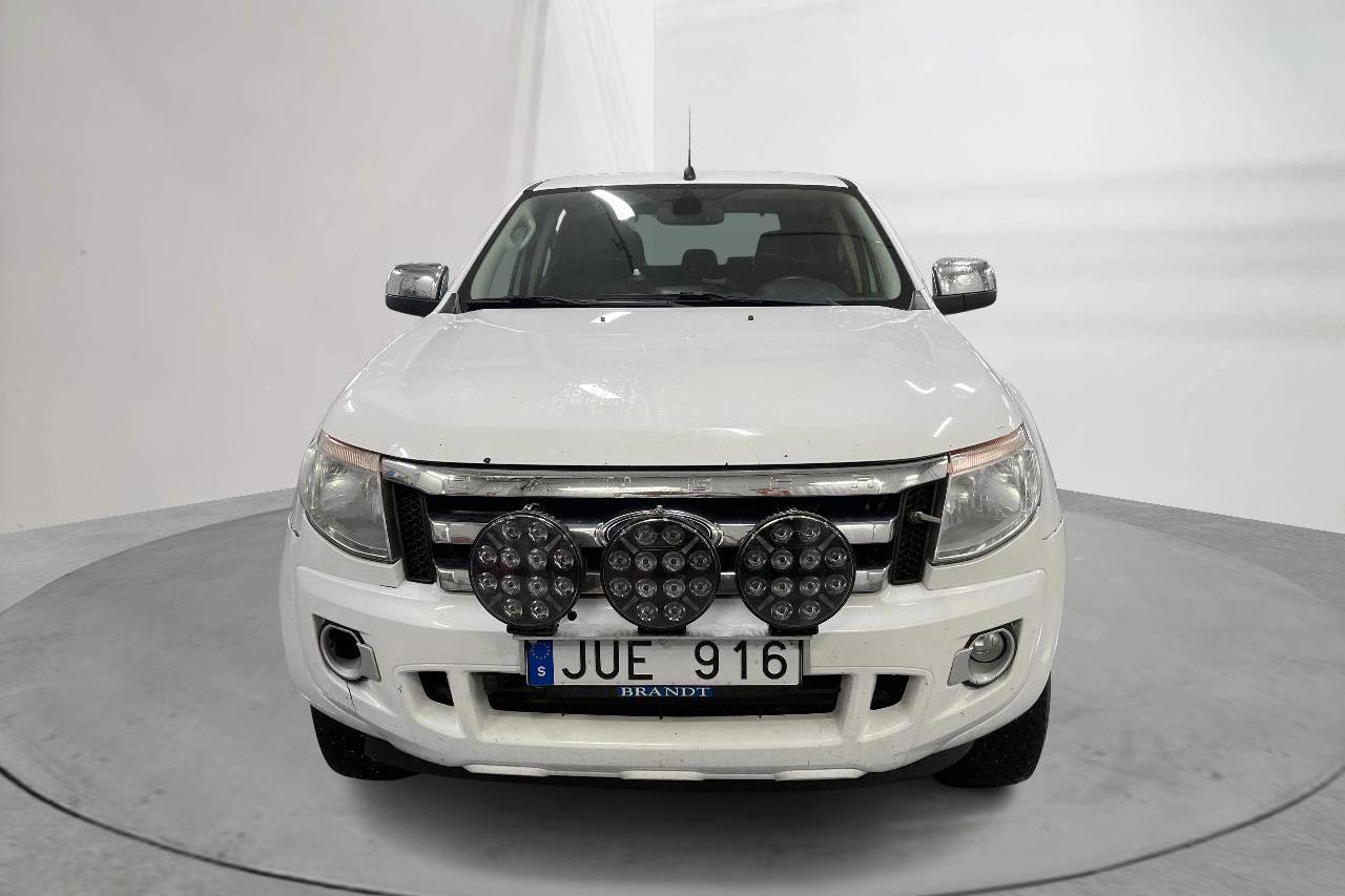 Ford Ranger 2.2 TDCi 4WD (150hk) - 194 550 km - Käsitsi - valge - 2013