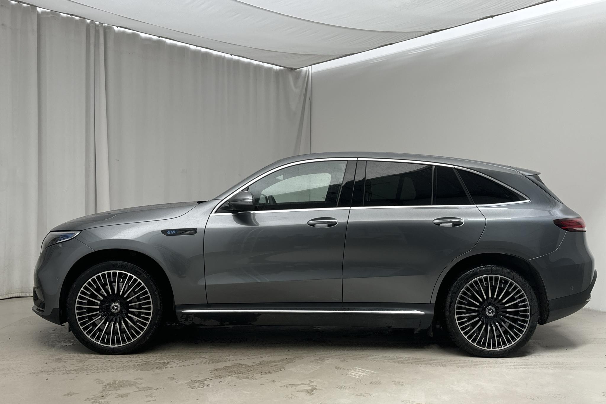 Mercedes EQC 400 4MATIC 80,0 kWh N293 (408hk) - 4 138 mil - Automat - grå - 2022