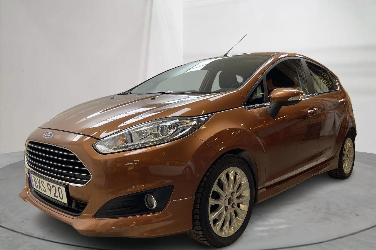 Ford Fiesta 1.0T EcoBoost 5dr (100hk) - 11 664 mil - Automat - brun - 2014