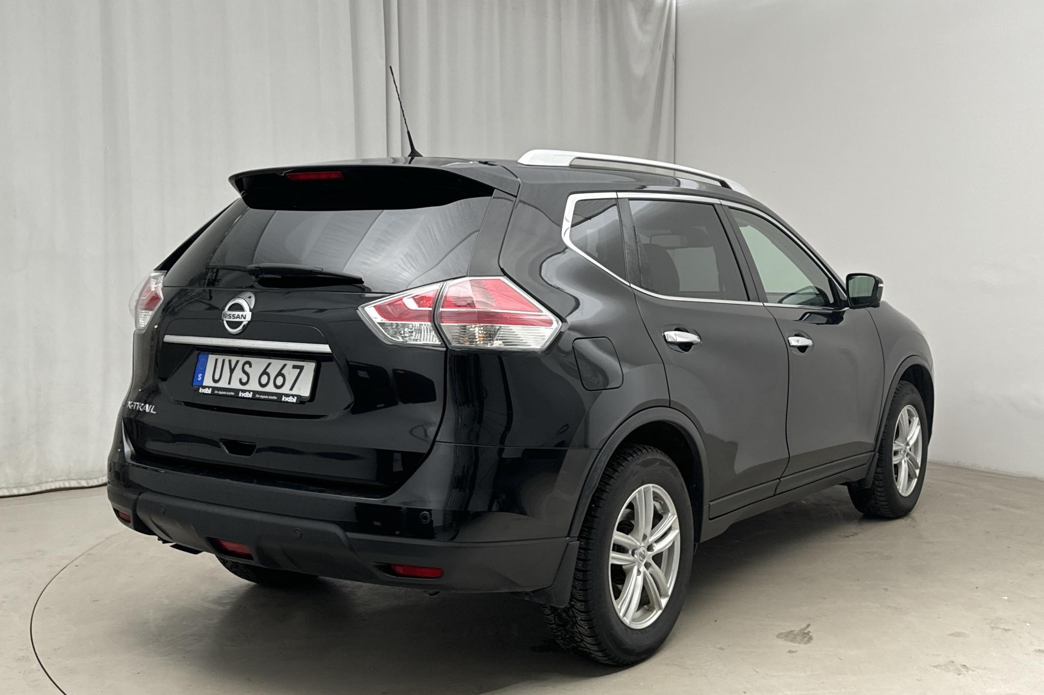 Nissan X-trail 1.6 dCi 2WD (130hk) - 103 810 km - Automaatne - must - 2017