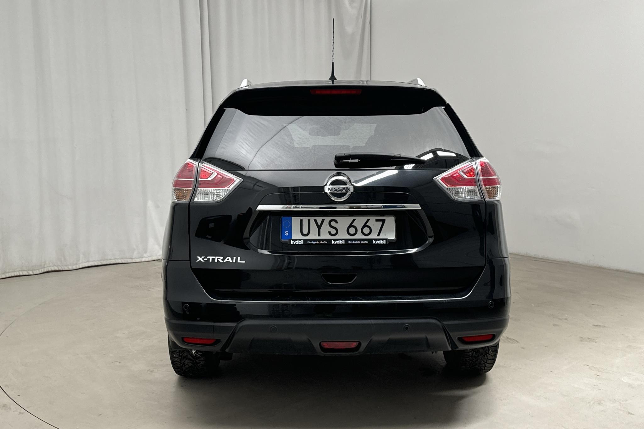 Nissan X-trail 1.6 dCi 2WD (130hk) - 103 810 km - Automaatne - must - 2017