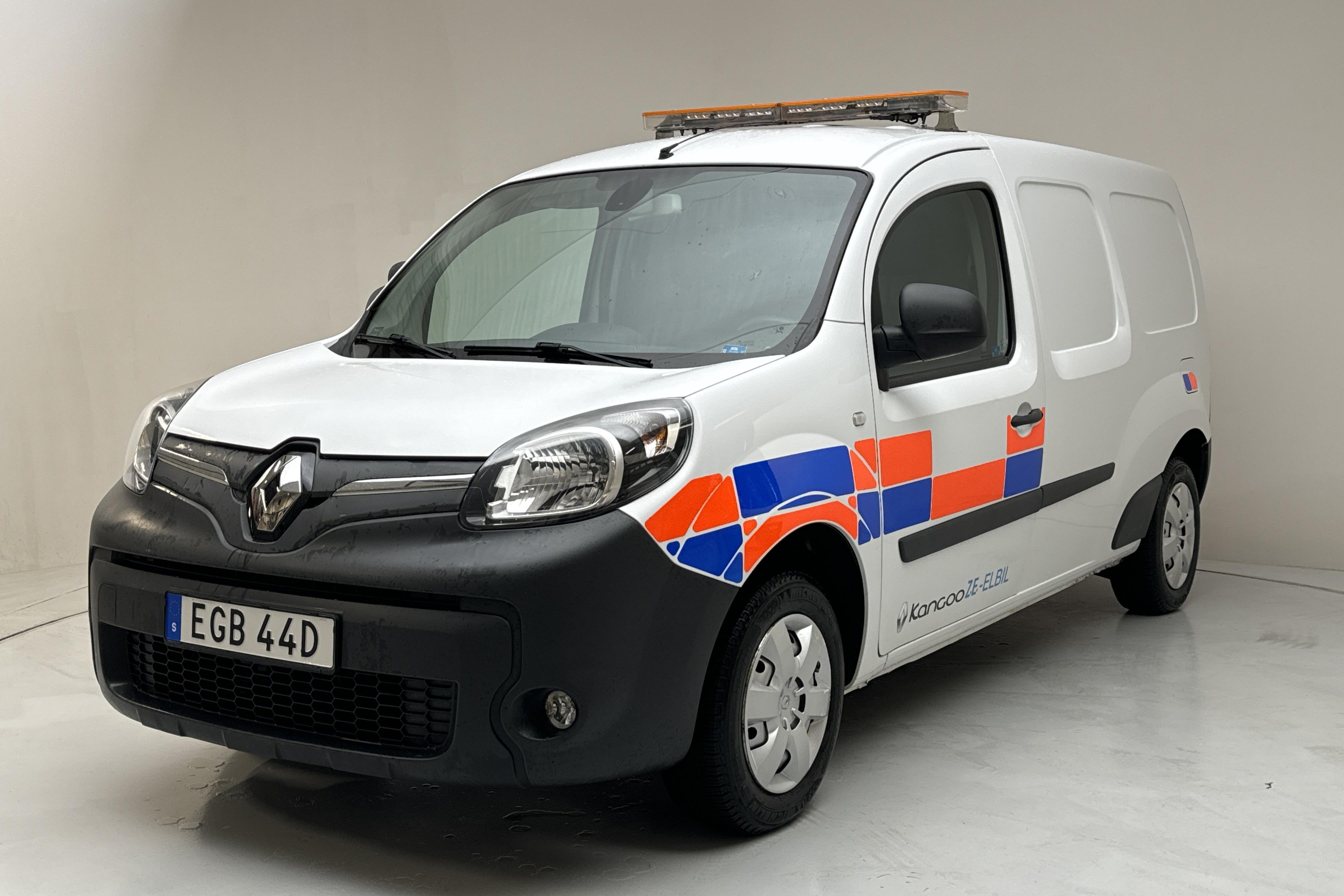 Renault Kangoo Z.E Power Plus 33 kWh Maxi Skåp (60hk) - 1 672 mil - Automat - vit - 2019