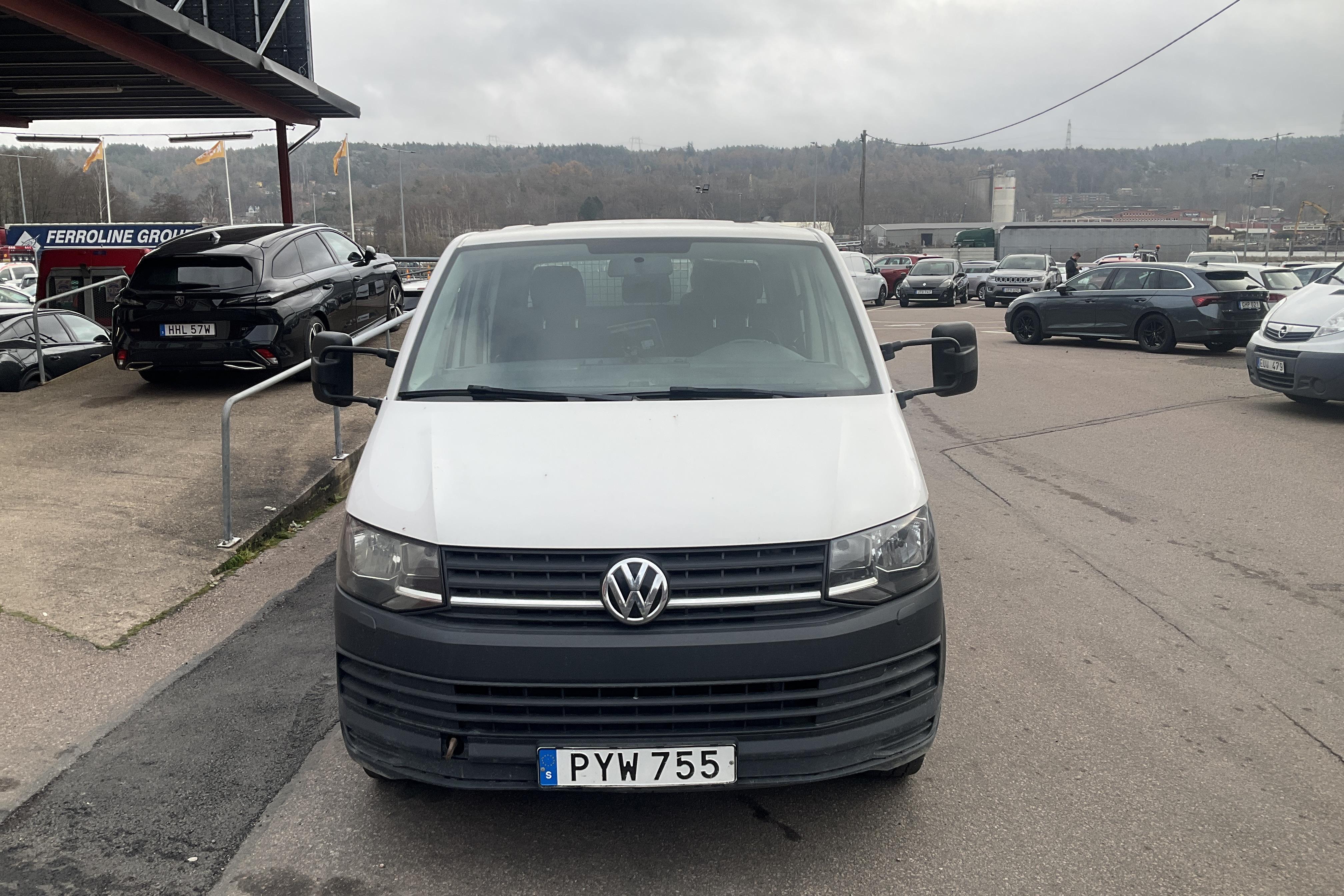 VW Transporter T6 2.0 TDI BMT (140hk) - 66 280 km - Käsitsi - valge - 2016