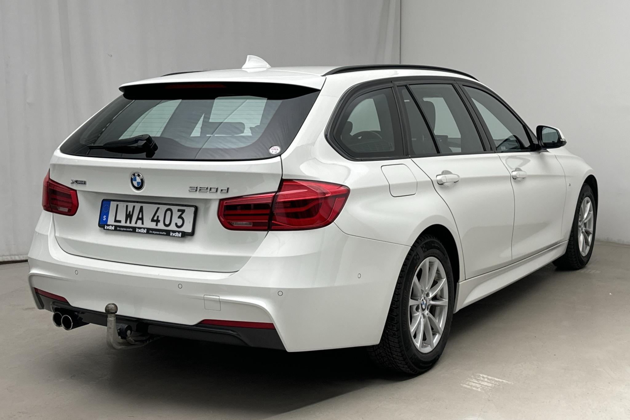 BMW 320d xDrive Touring, F31 (190hk) - 139 060 km - Automaatne - valge - 2018