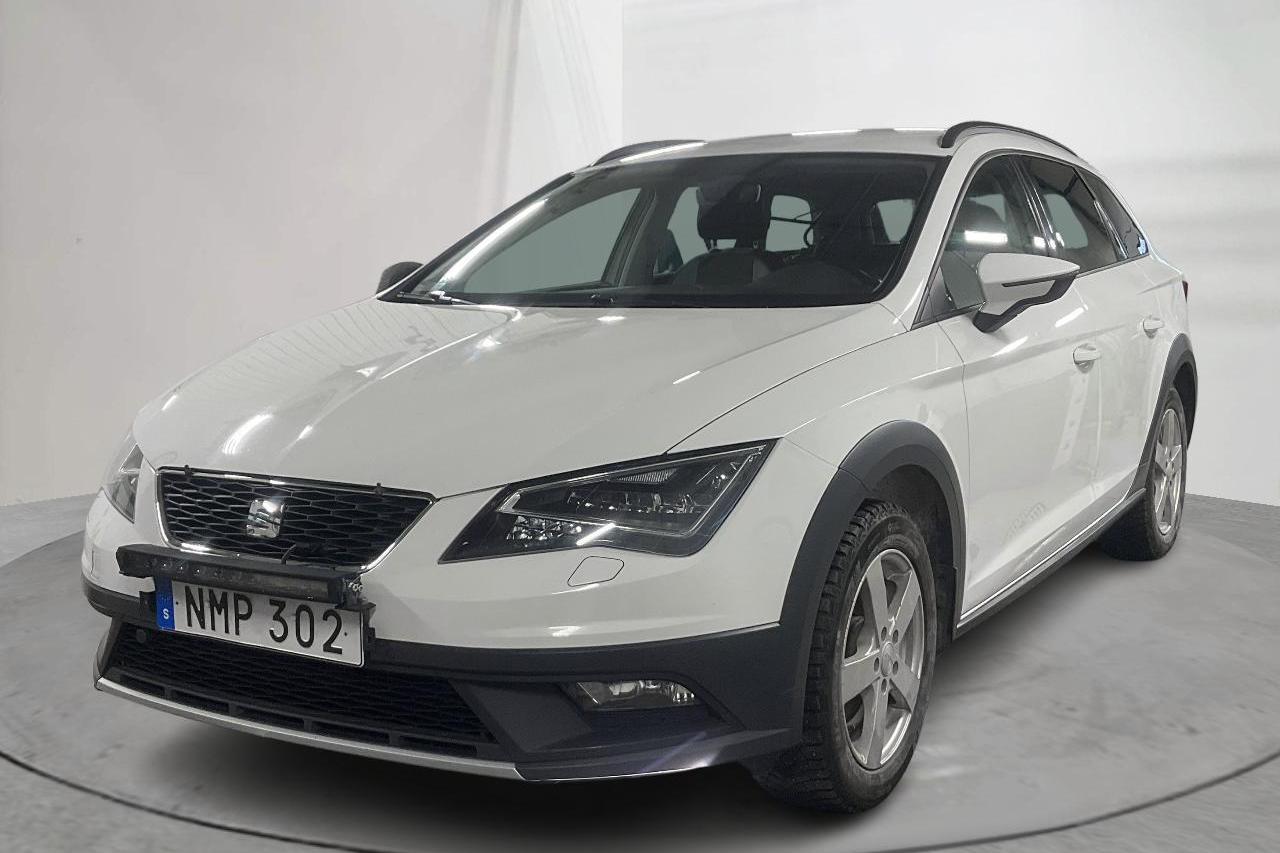 Seat Leon 1.6 TDI ST X-Perience 4Drive (110hk) - 148 560 km - Käsitsi - valge - 2016