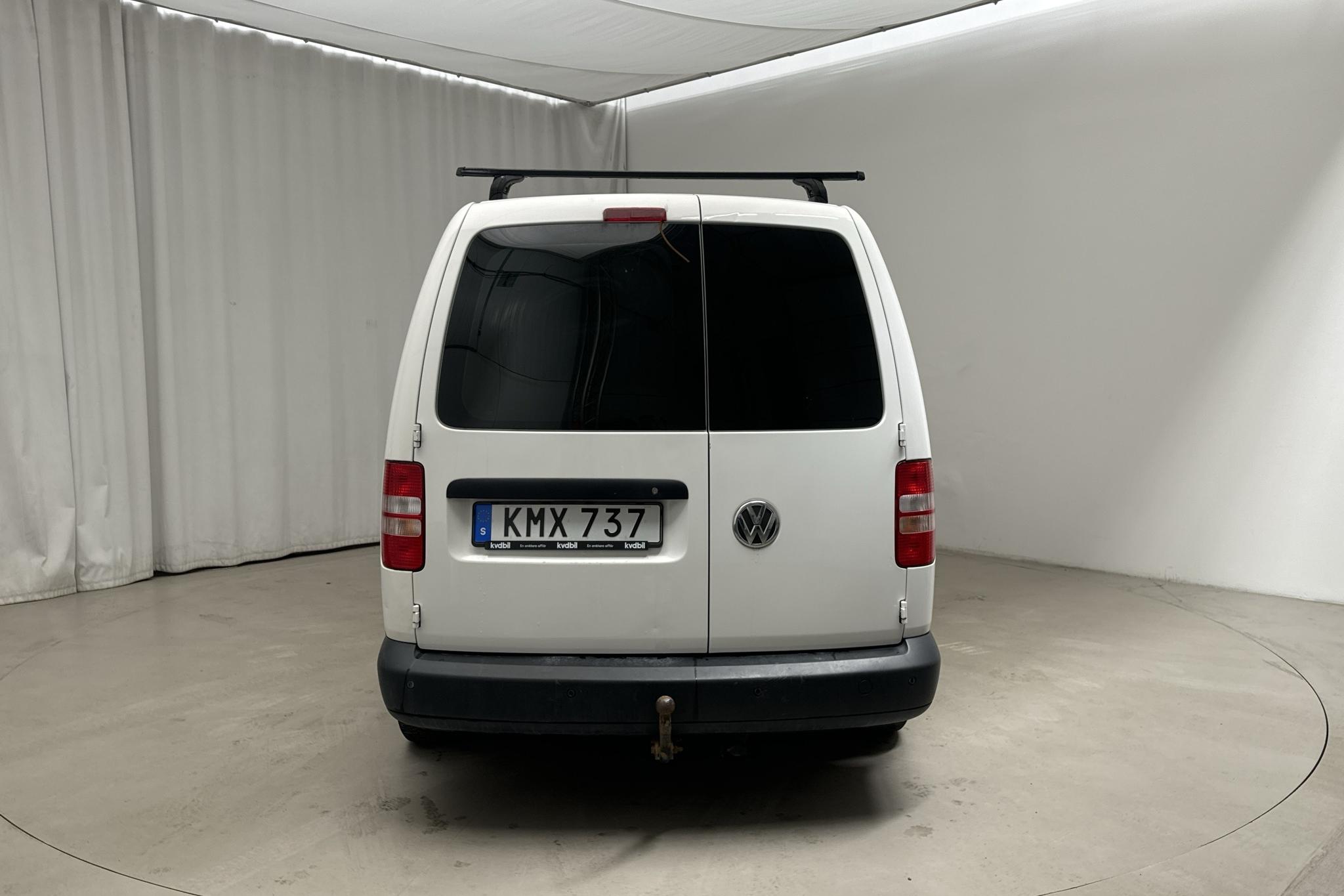 VW Caddy 1.6 TDI Maxi Skåp (102hk) - 164 960 km - Automatyczna - biały - 2014