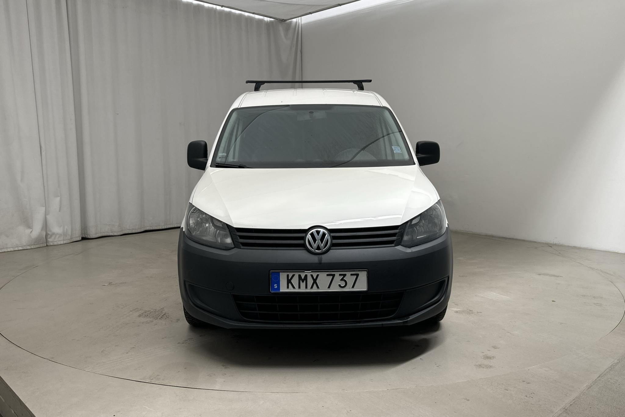 VW Caddy 1.6 TDI Maxi Skåp (102hk) - 164 960 km - Automatyczna - biały - 2014