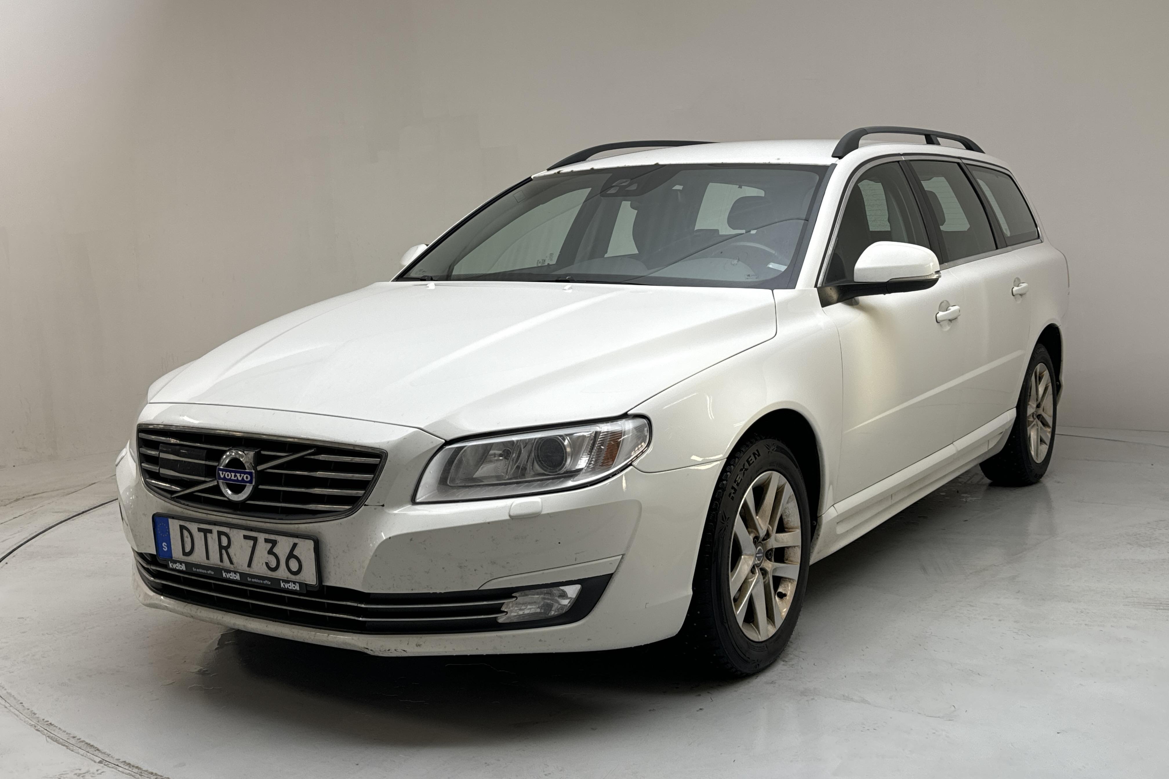 Volvo V70 II D4 (181hk) - 26 626 mil - Automat - vit - 2016