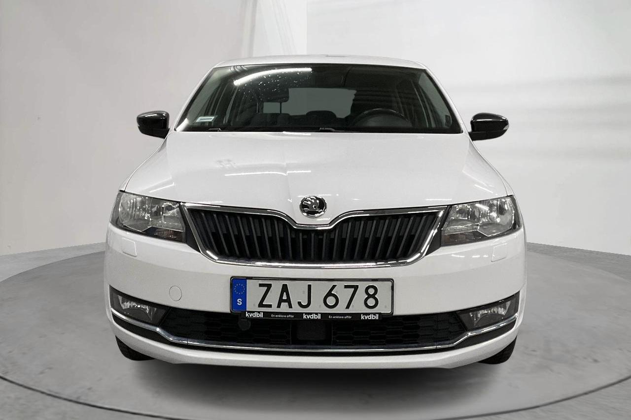 Skoda Rapid 1.4 TDI Spaceback (90hk) - 5 832 mil - Manuell - vit - 2018