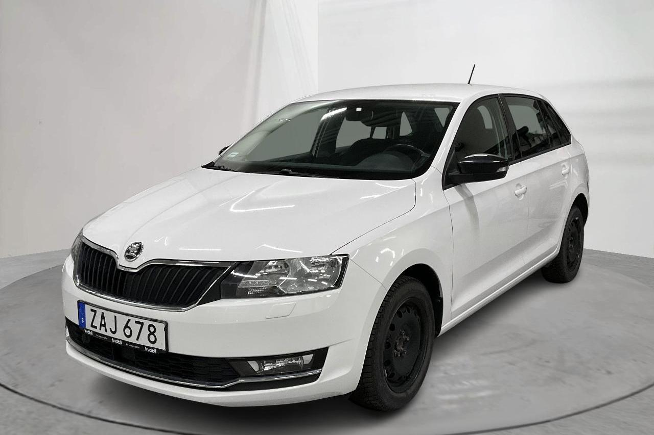 Skoda Rapid 1.4 TDI Spaceback (90hk) - 5 832 mil - Manuell - vit - 2018