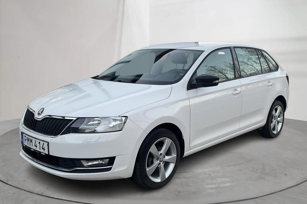 Skoda Rapid 1.4 TDI Spaceback (90hk) - 51 120 km - Manual - white - 2018