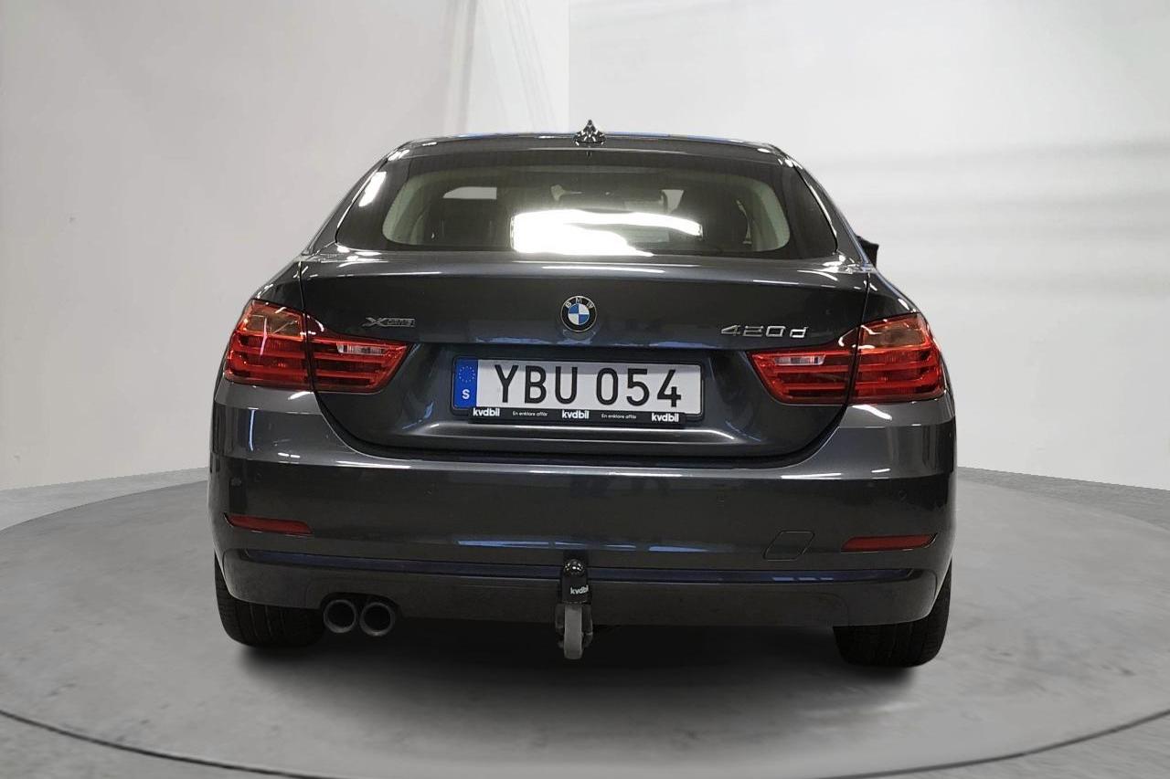 BMW 420d xDrive Gran Coupé, F36 (190hk) - 189 940 km - Automatic - gray - 2016