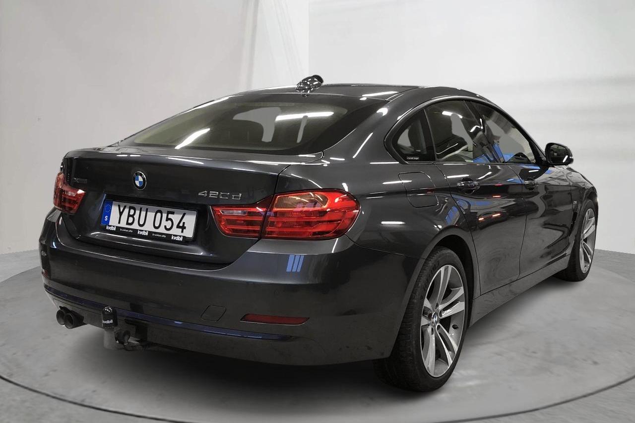 BMW 420d xDrive Gran Coupé, F36 (190hk) - 189 940 km - Automatic - gray - 2016