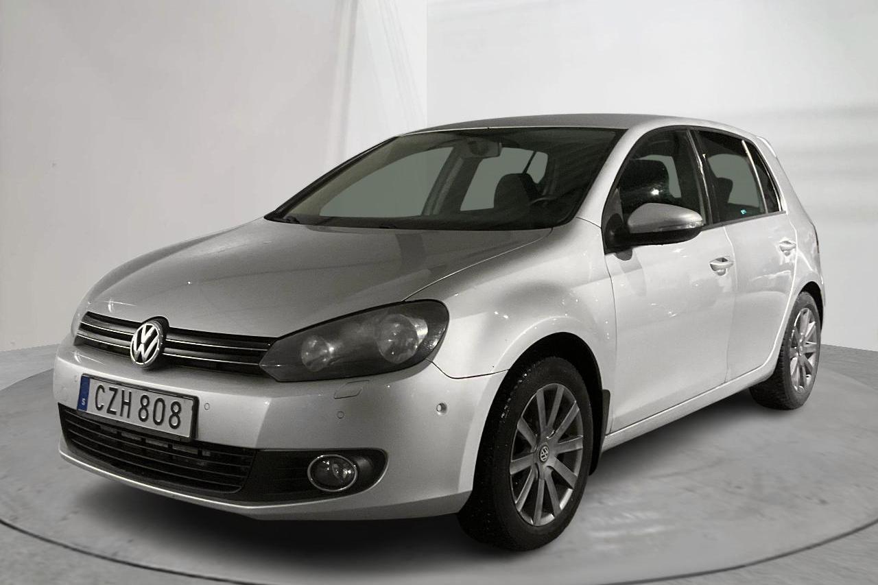 VW Golf VI 1.6 TDI BlueMotion Technology 5dr (105hk) - 160 470 km - Käsitsi - hõbe - 2011