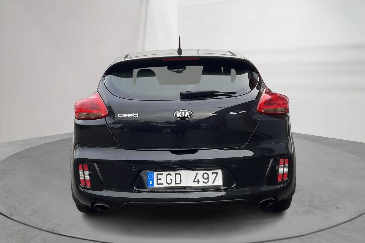 KIA PRO_Cee'd GT 1.6 3dr (204hk) - 131 100 km - Käsitsi - must - 2014