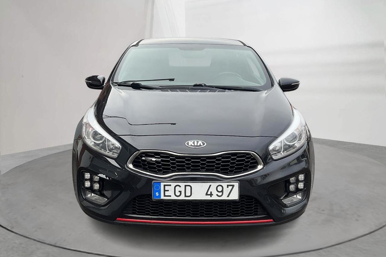 KIA PRO_Cee'd GT 1.6 3dr (204hk) - 131 100 km - Käsitsi - must - 2014