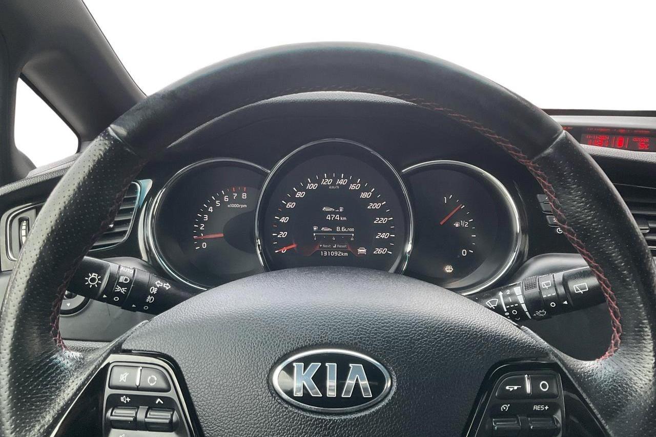 KIA PRO_Cee'd GT 1.6 3dr (204hk) - 131 100 km - Käsitsi - must - 2014