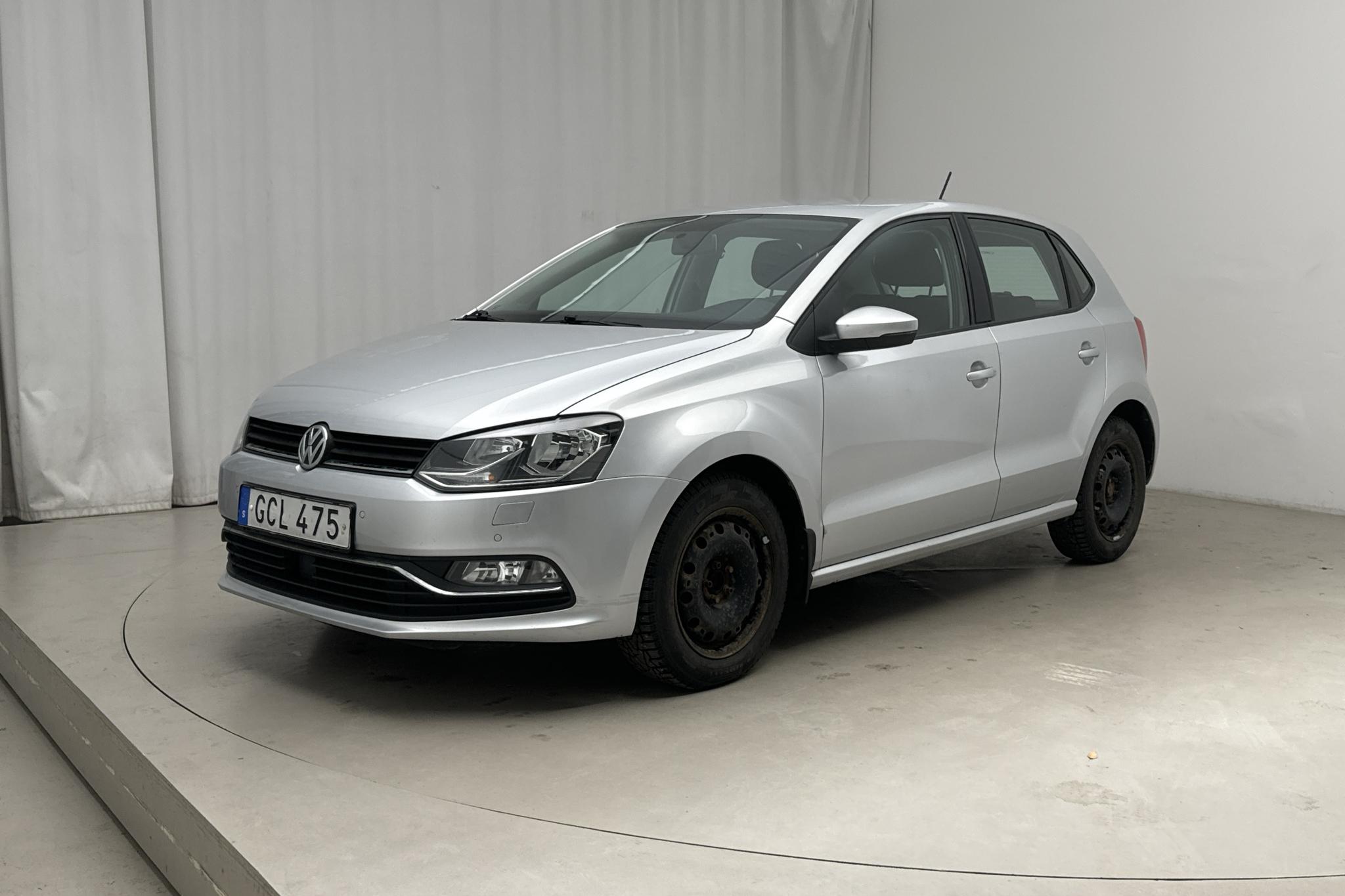 VW Polo 1.2 TSI 5dr (90hk) - 96 360 km - Automaattinen - hopea - 2015