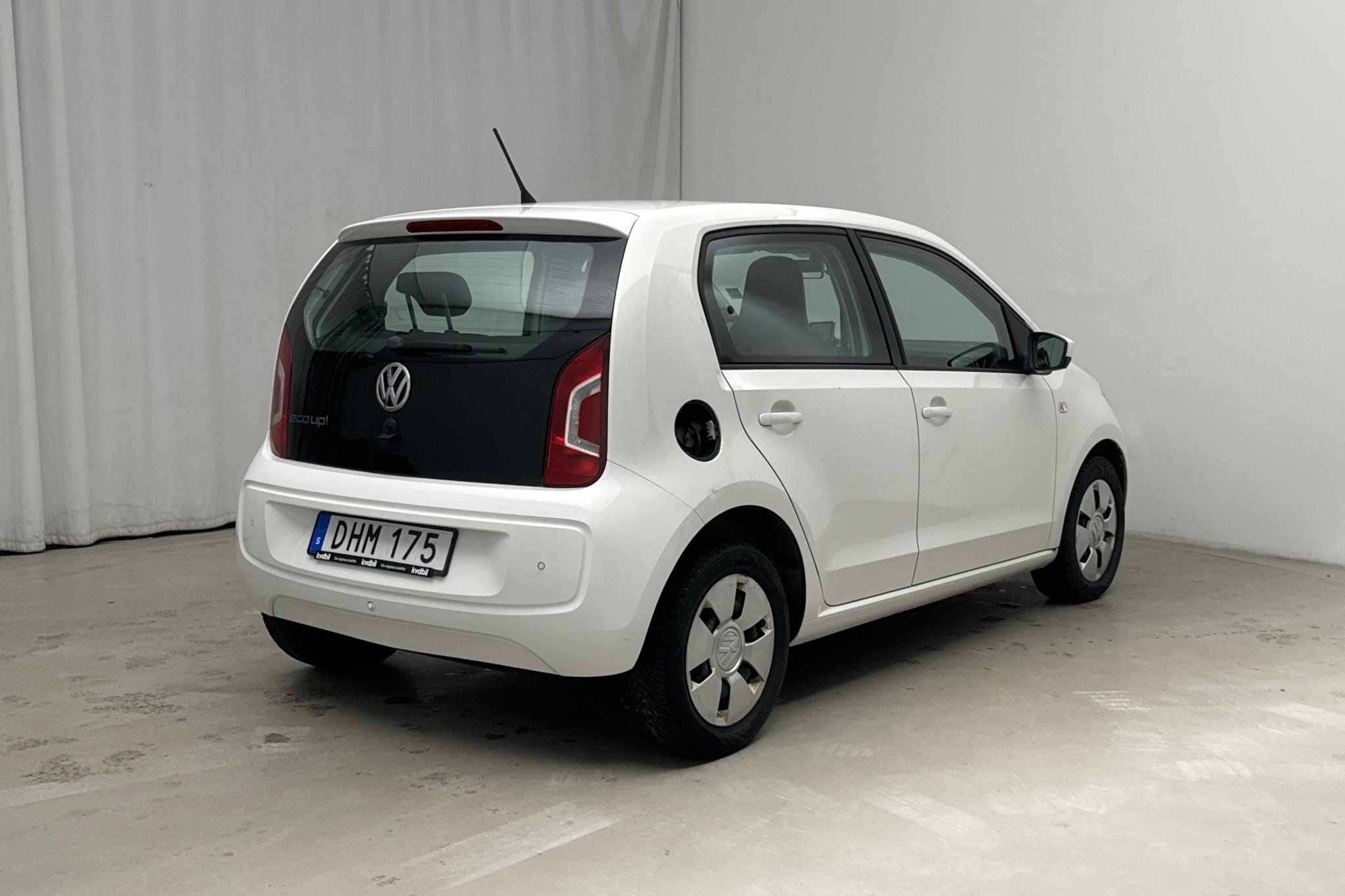 VW up! 1.0 5dr CNG (68hk) - 4 165 mil - Manuell - vit - 2014