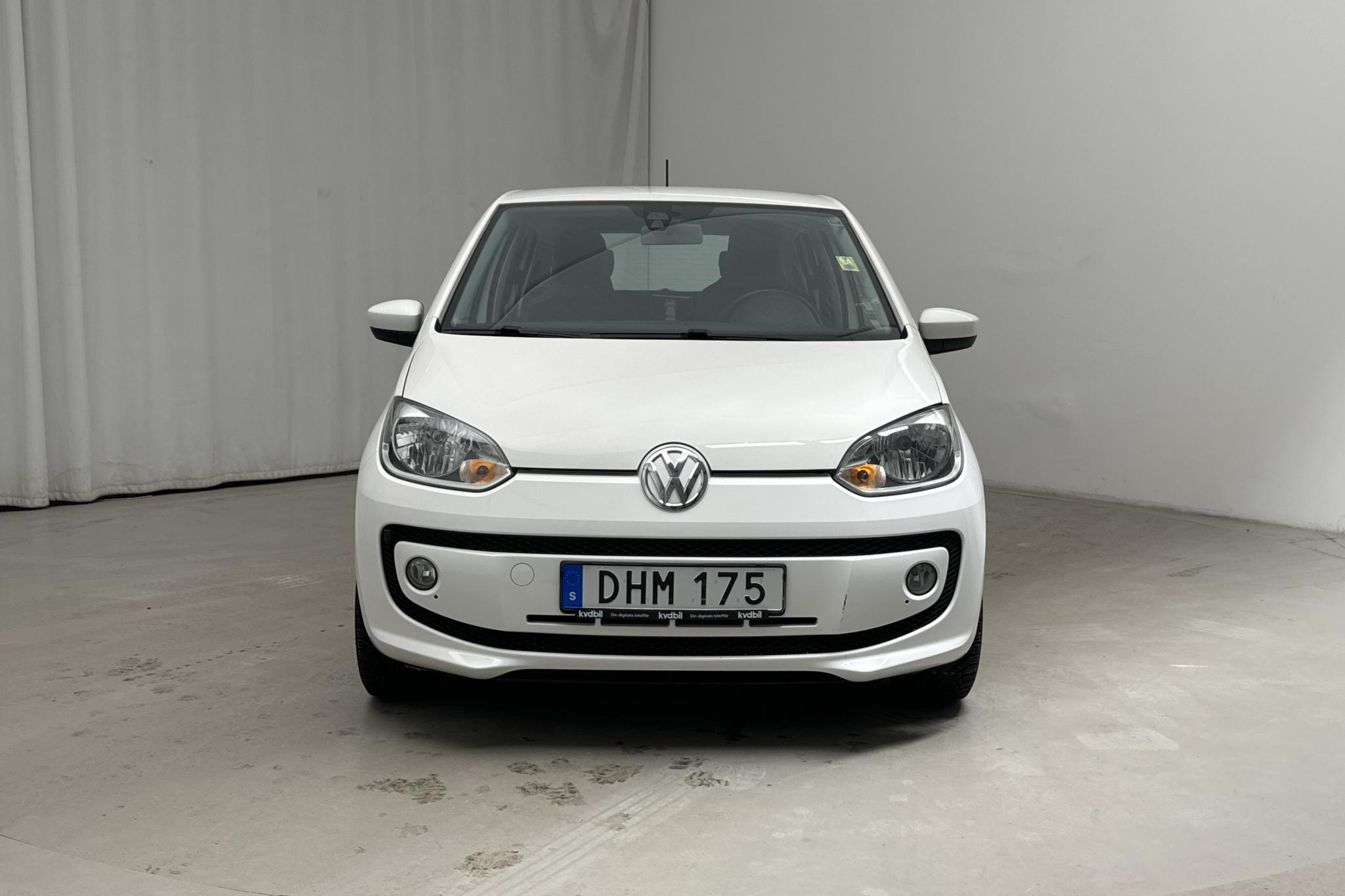 VW up! 1.0 5dr CNG (68hk) - 4 165 mil - Manuell - vit - 2014