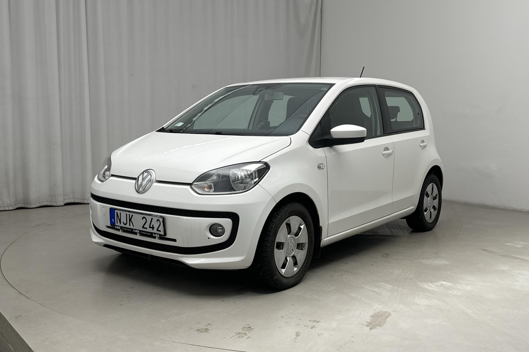 VW up! 1.0 5dr CNG (68hk) - 8 483 mil - Manuell - vit - 2014