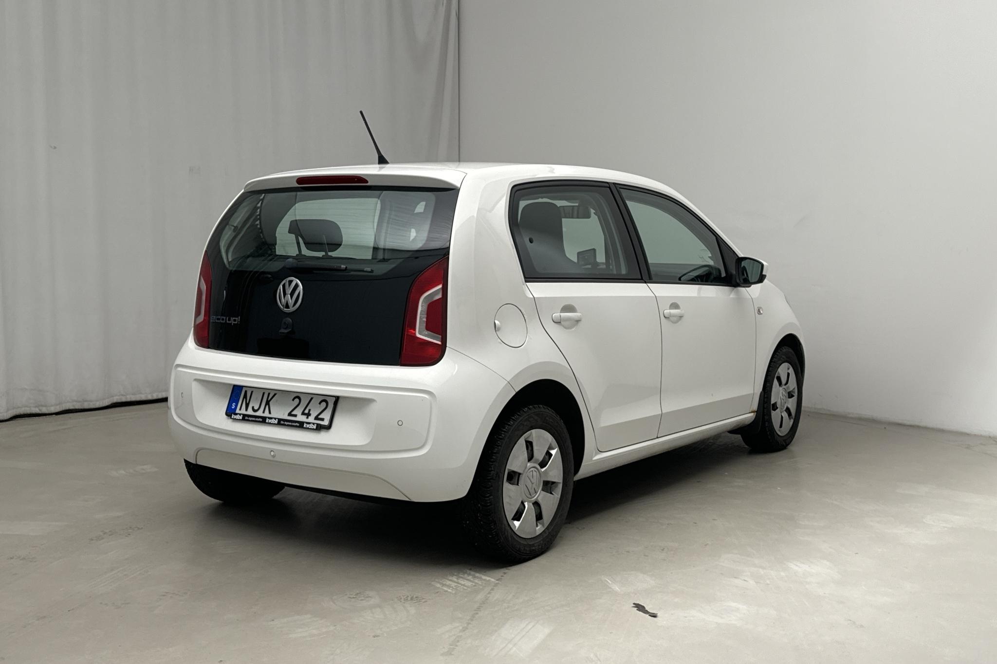 VW up! 1.0 5dr CNG (68hk) - 8 483 mil - Manuell - vit - 2014