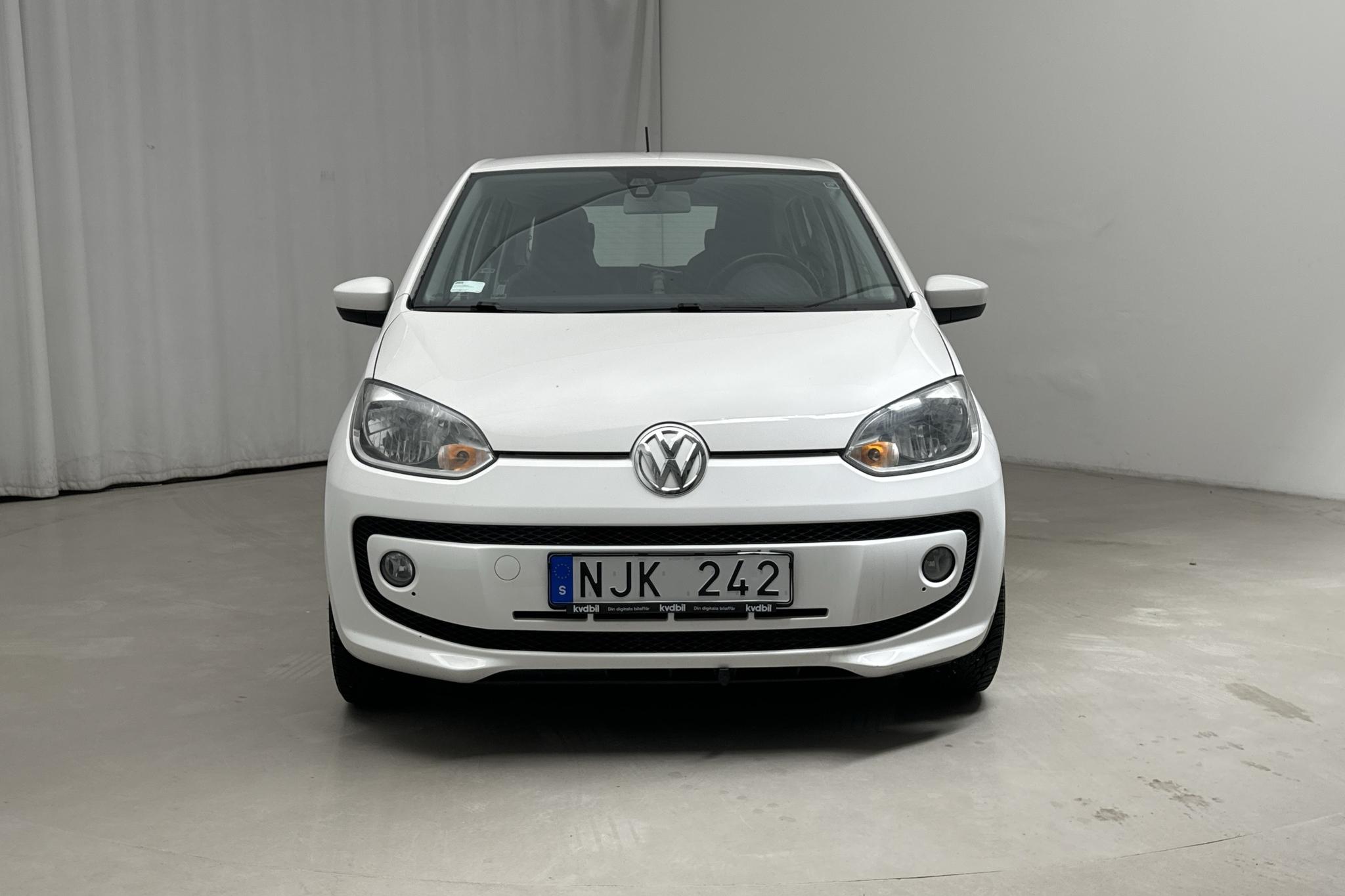 VW up! 1.0 5dr CNG (68hk) - 8 483 mil - Manuell - vit - 2014