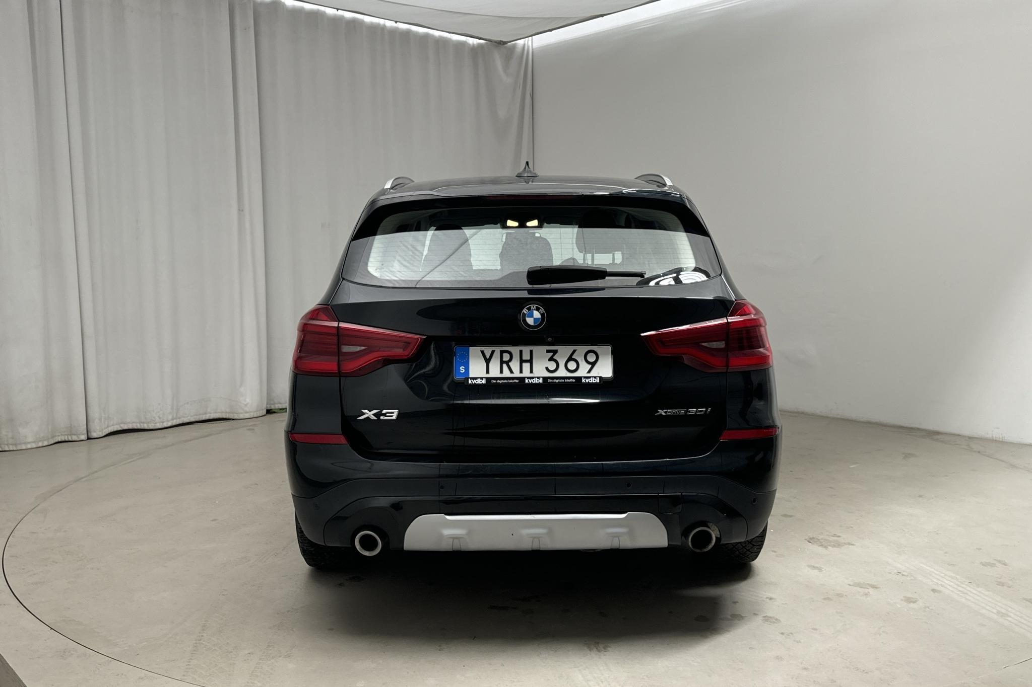 BMW X3 xDrive30i, G01 (252hk) - 8 104 mil - Automat - svart - 2019