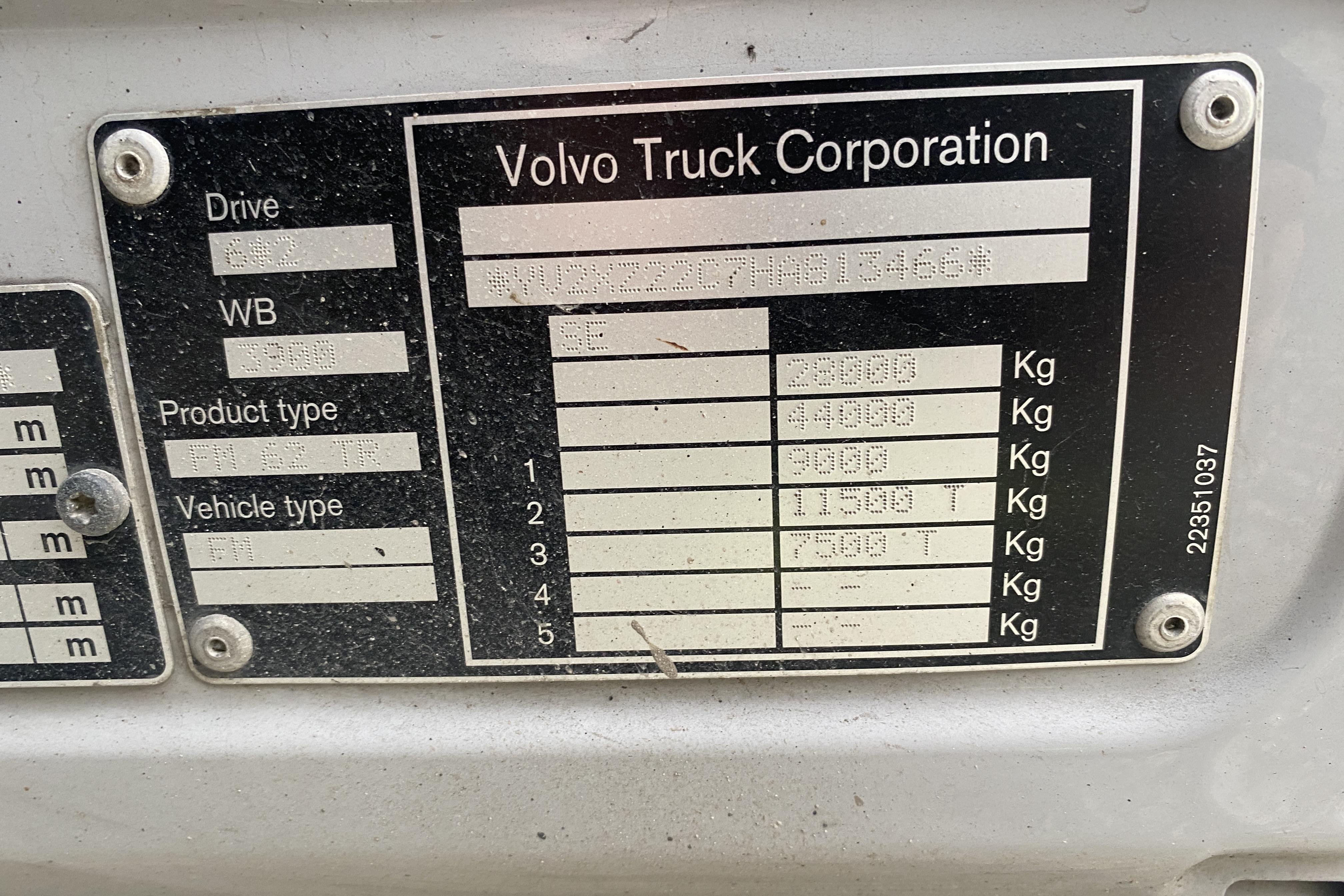 Volvo FMX410 - 544 103 km - Automatyczna - 2017