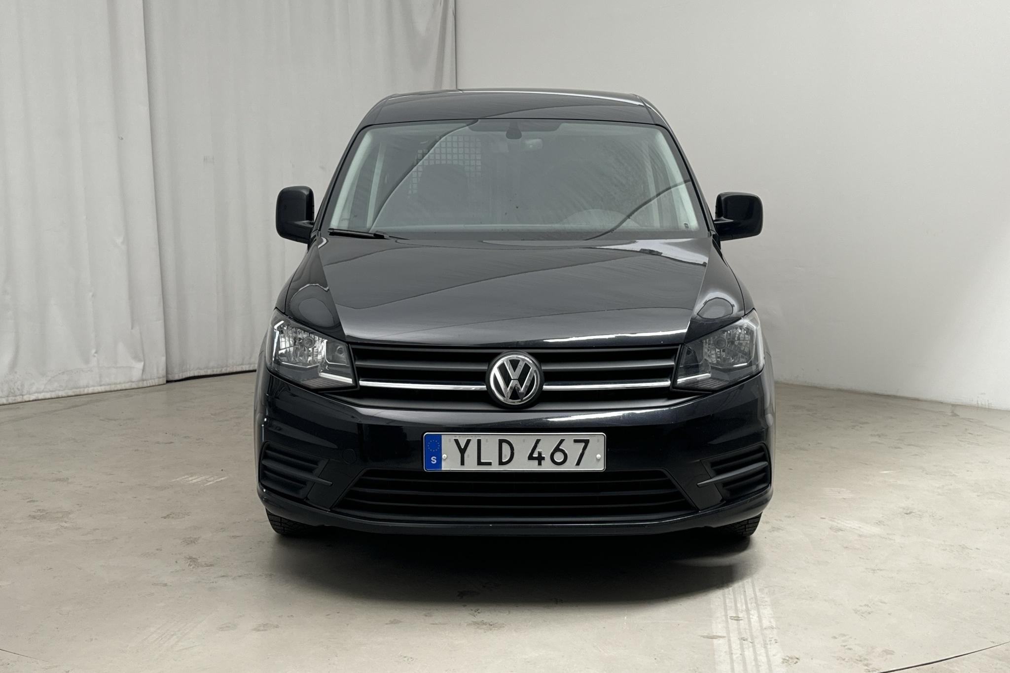 VW Caddy 2.0 TDI Skåp (102hk) - 110 710 km - Automatic - black - 2017