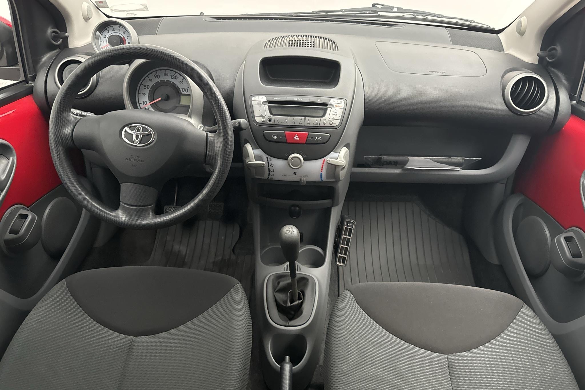 Toyota Aygo 1.0 VVT-i 5dr (68hk) - 32 340 km - Käsitsi - punane - 2008