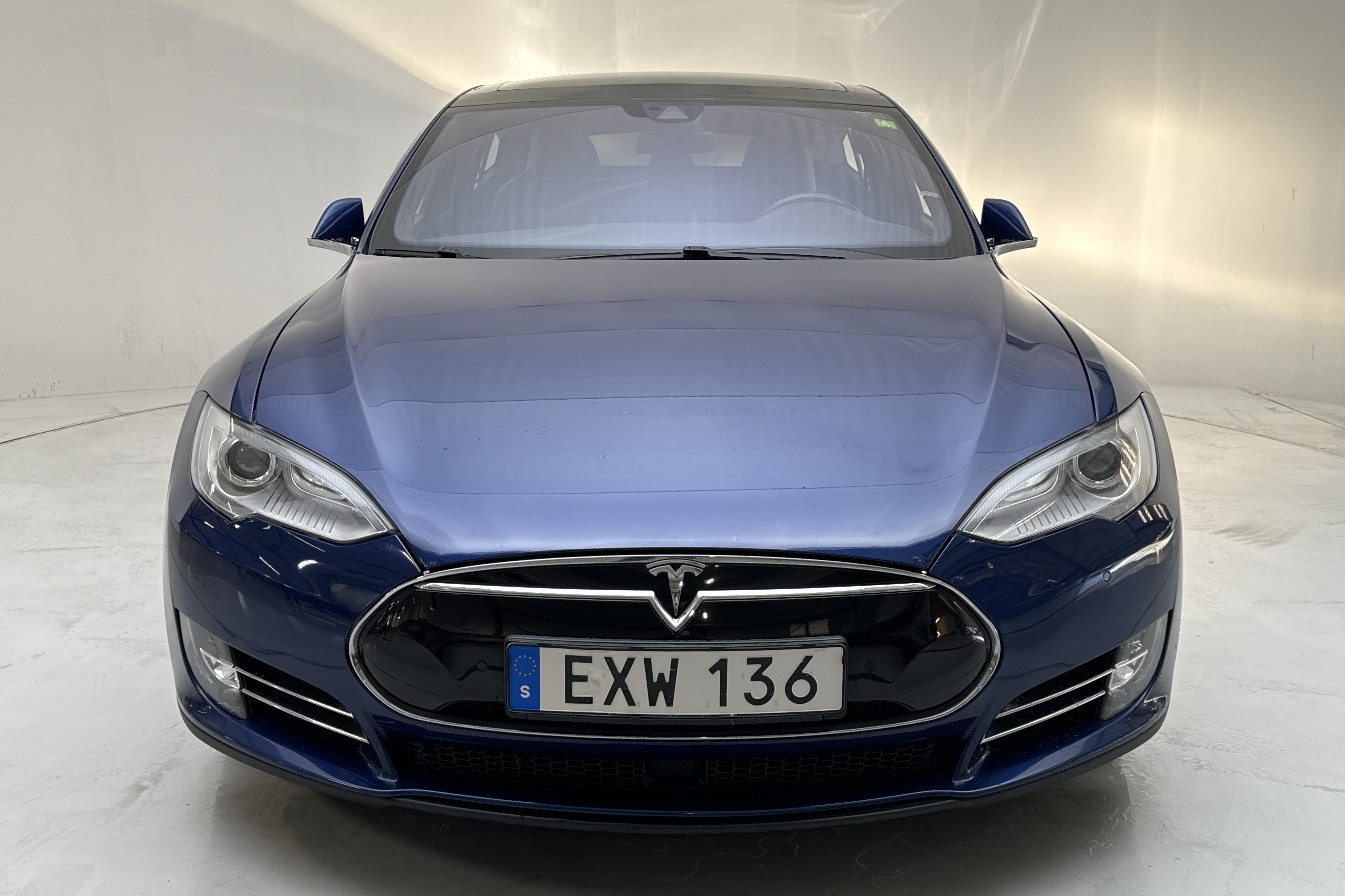 Tesla Model S 90D - 18 290 mil - Automat - blå - 2016