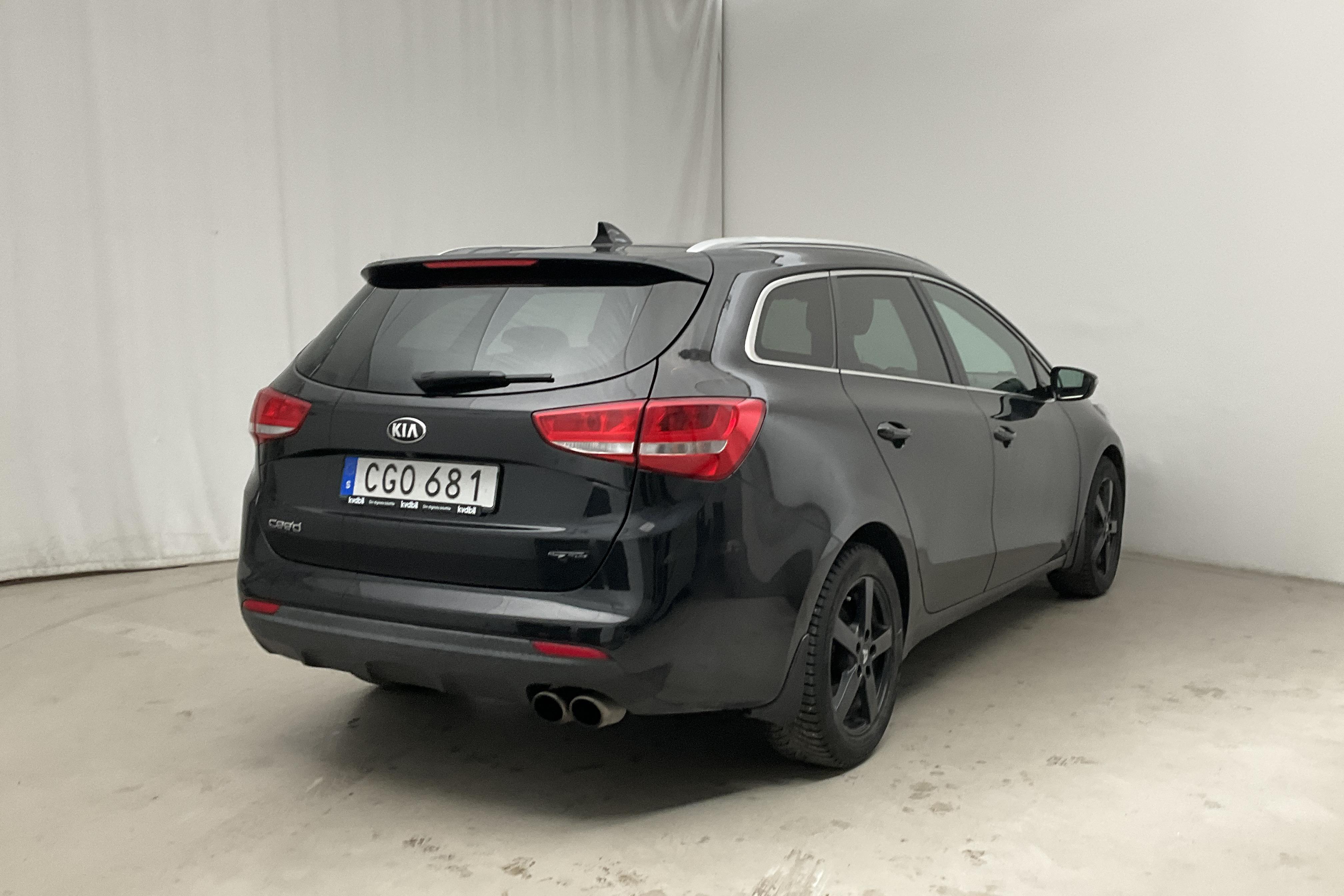 KIA Cee'd 1.6 SW (135hk) - 166 890 km - Manual - black - 2018